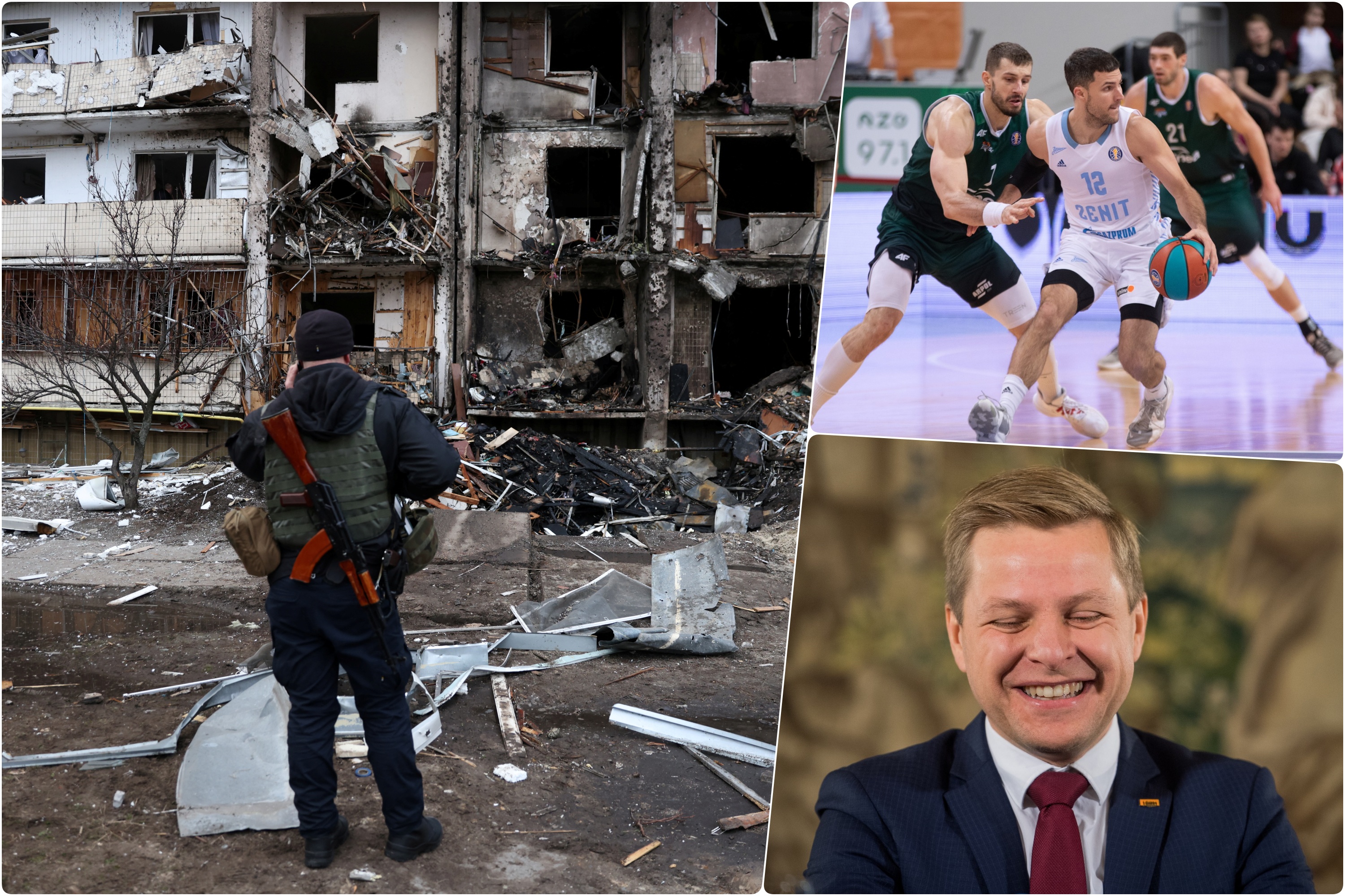 Košarkaški klub Zenit, gradonačelnik litvanskog Viljnusa Remigijus Šimašius i nekog haosa iz Ukrajine