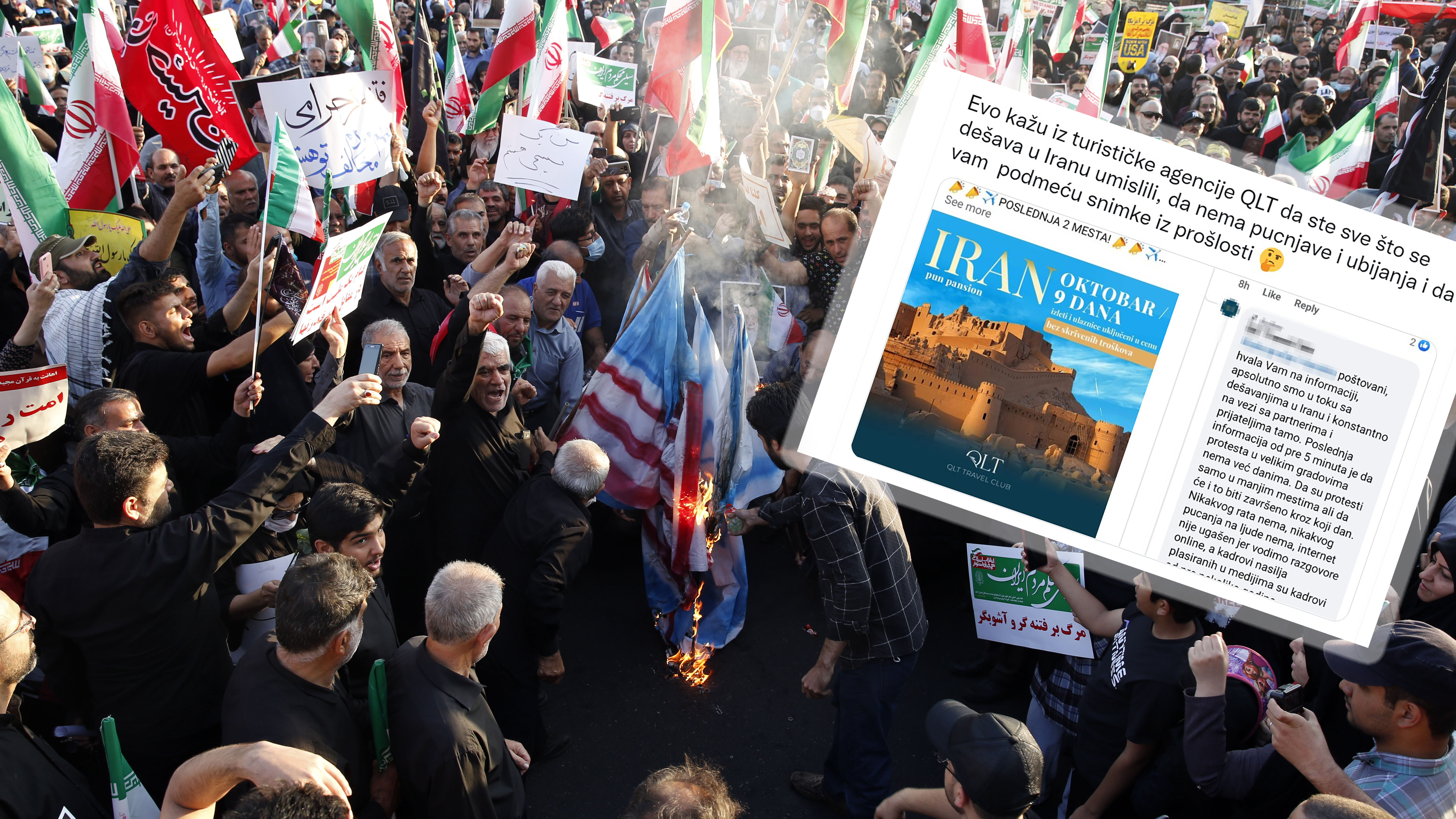 Iran, Twitter, tvit, agencija kombo