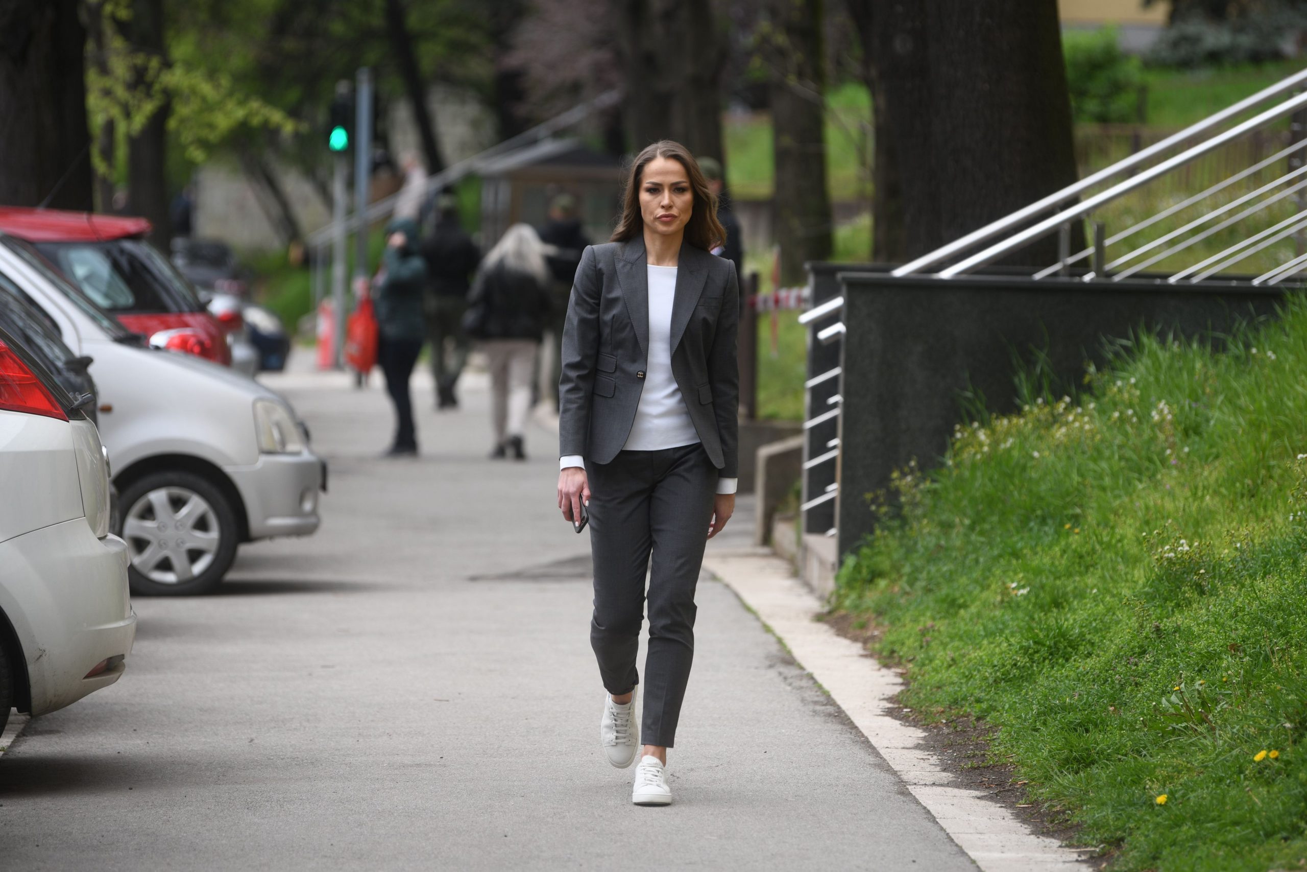 Beograd 07.04.2022. Dijana Hrkalović, specijalni sud, dolazak na sud, suđenje, Foto: Filip Krainčanić/Nova.rs