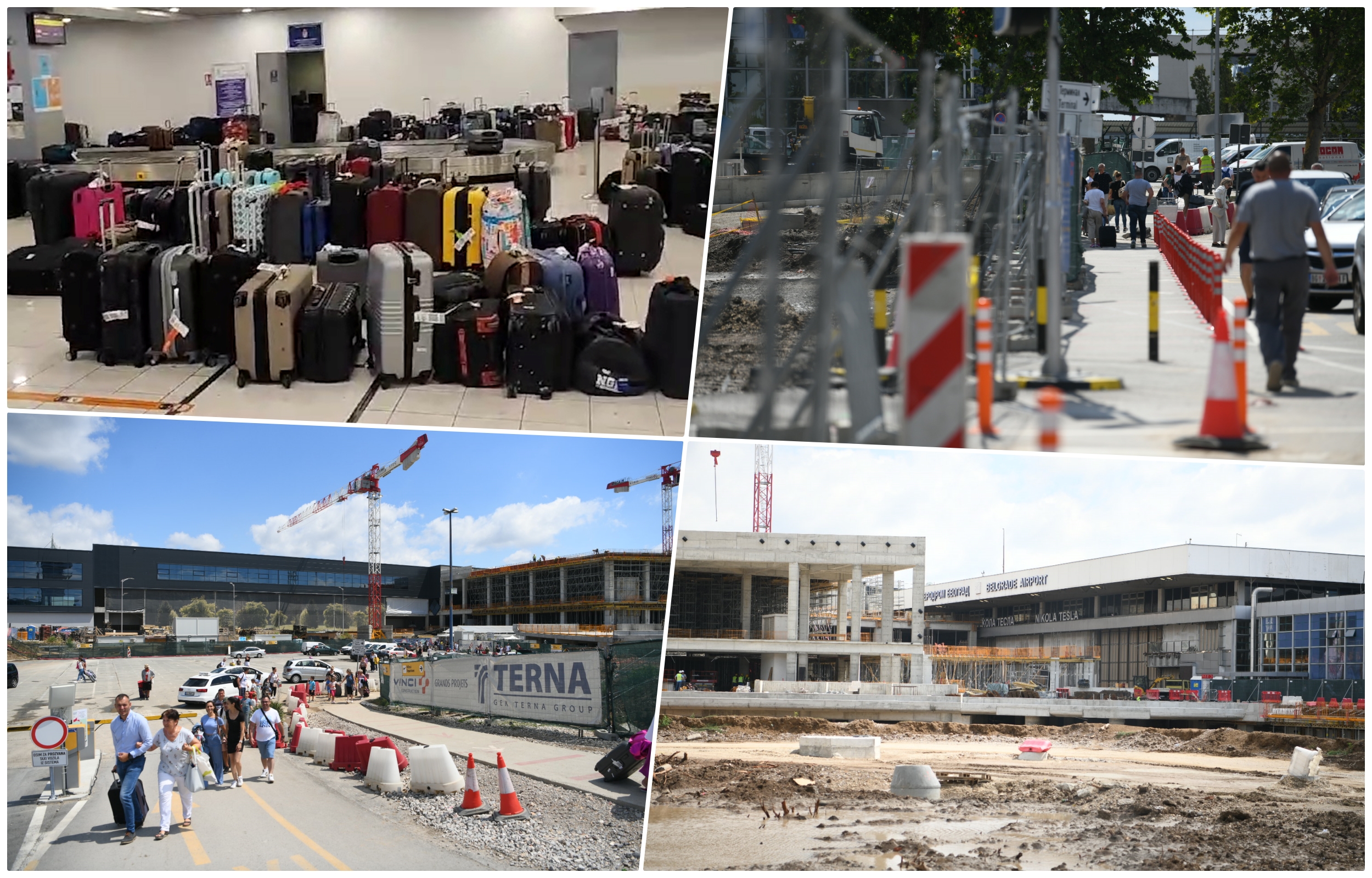aerodrom radovi i koferi