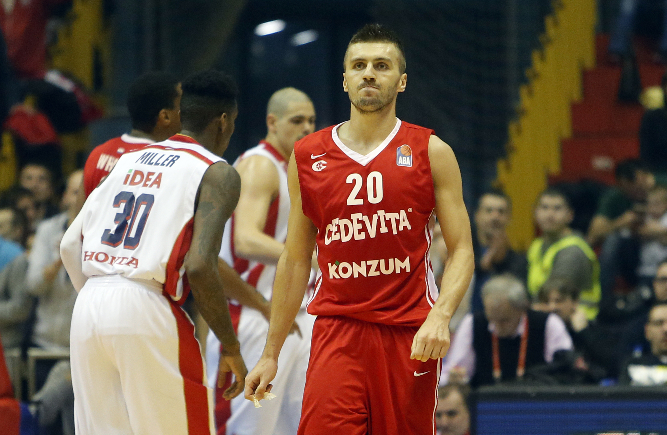 Crvena Zvezda - Cedevita polufinale plej of-a kosarka ABA regionalna liga 15.3.1016. Mart 15. 2016
