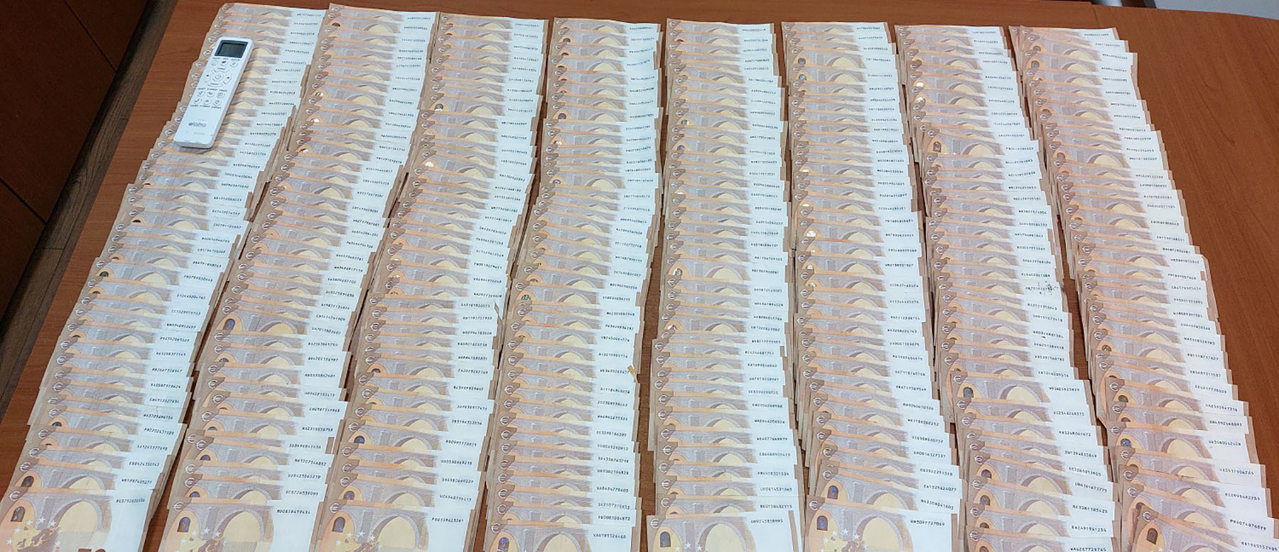 Vrska Cuka zaplena novca evro 40000 evra