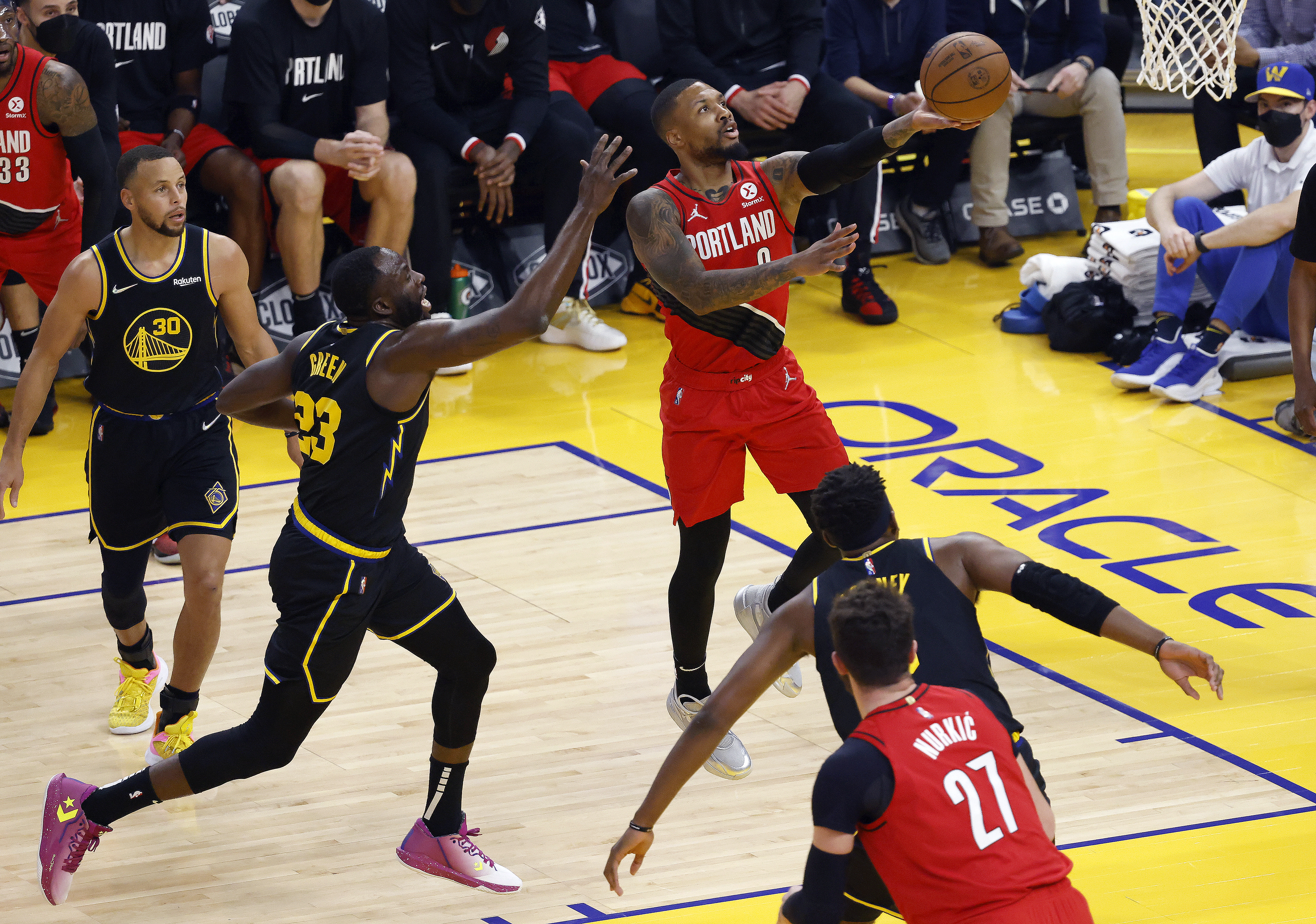 Portland Trail Blazers at Golden State Warriors