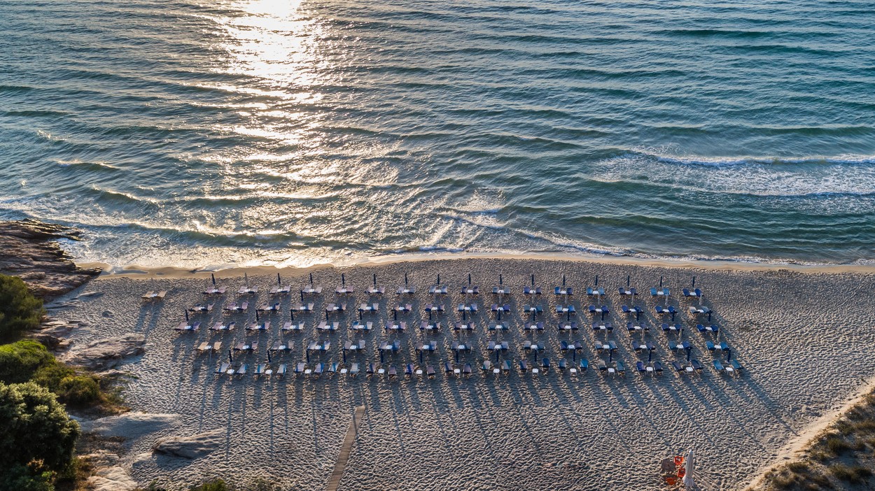 Paradise beach. Thassos Island, Greece