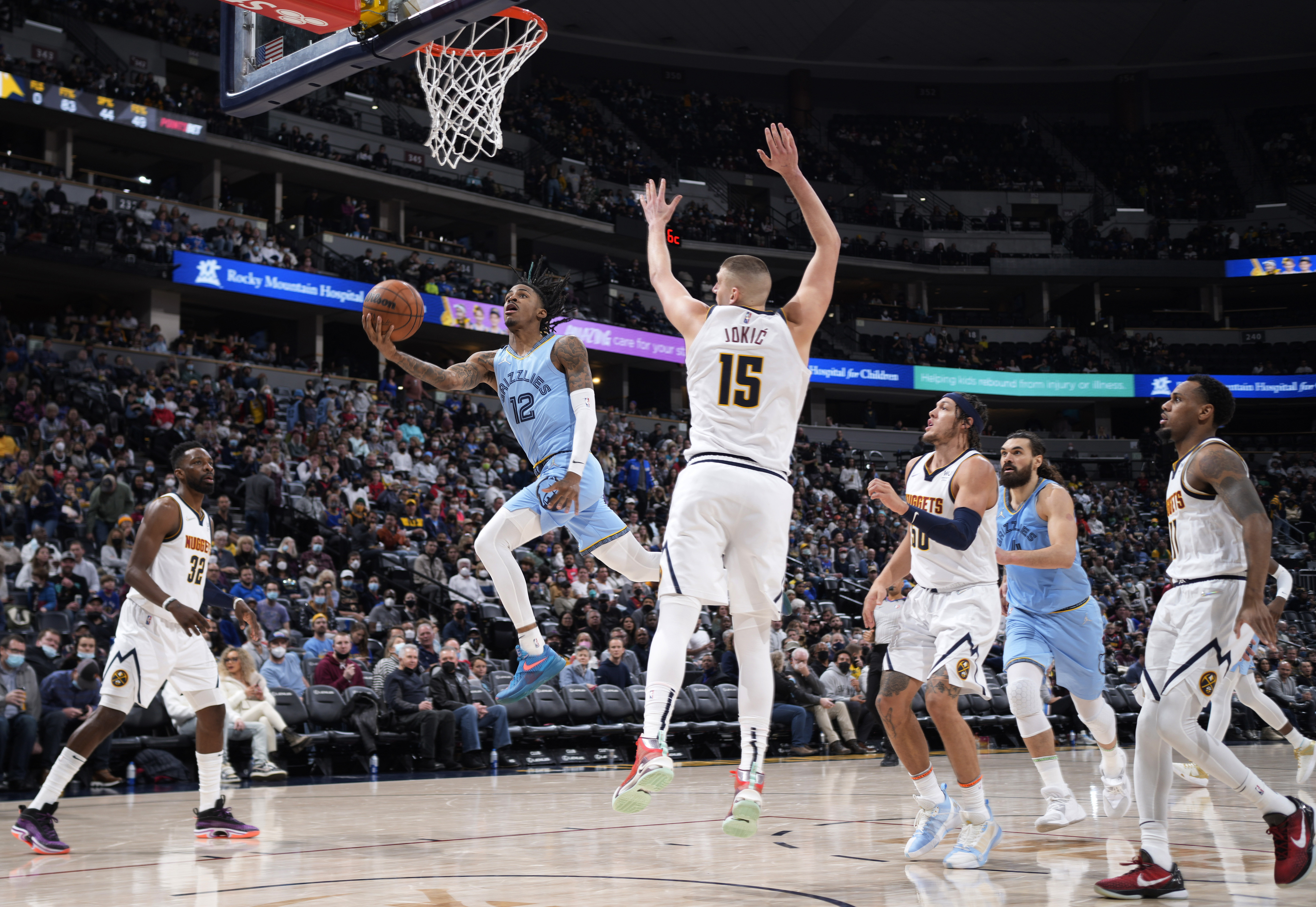 Grizzlies Nuggets Basketball