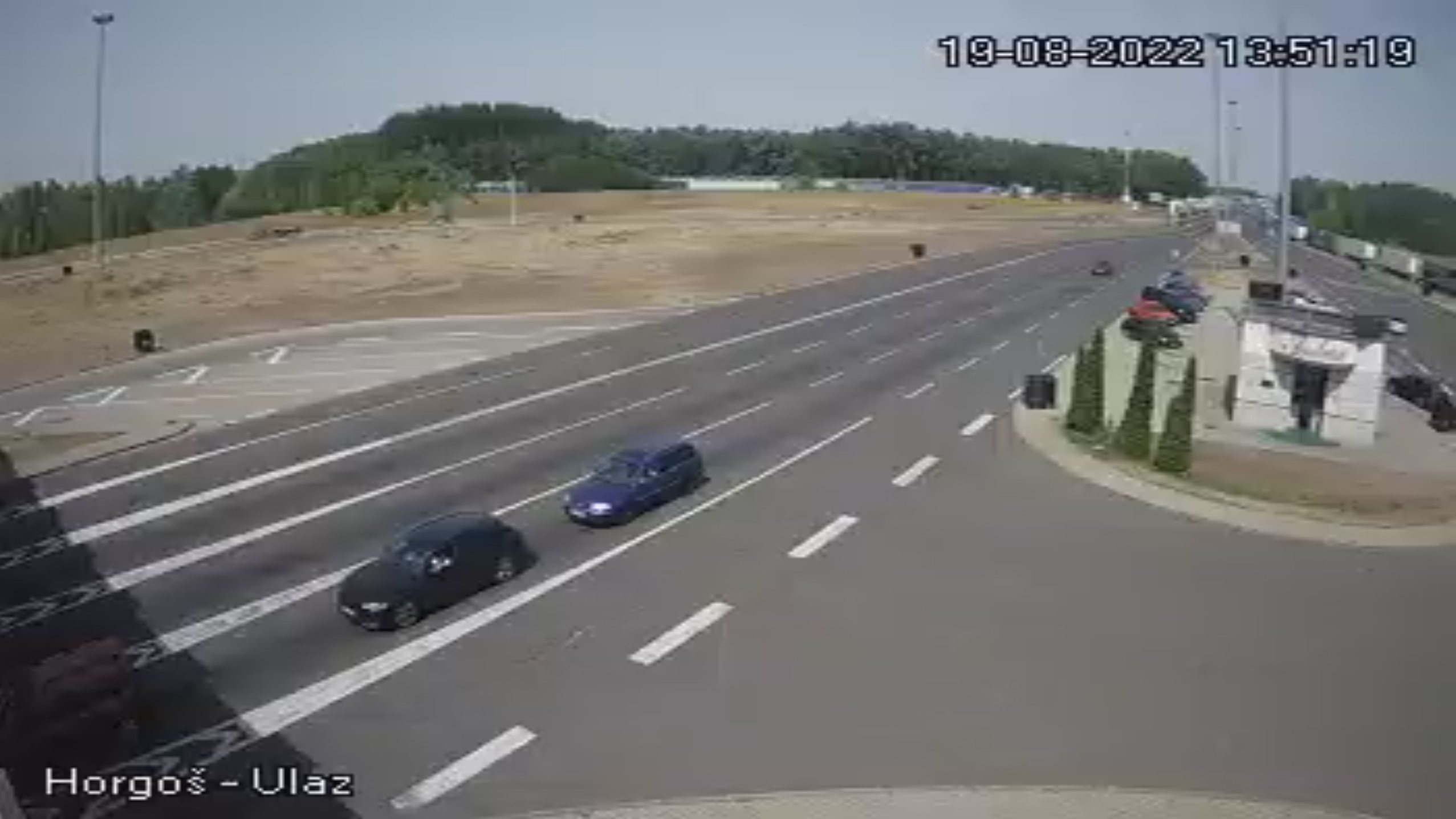 Granični prelaz, prelazi, gužva, Horgoš, ulaz Foto: MUP