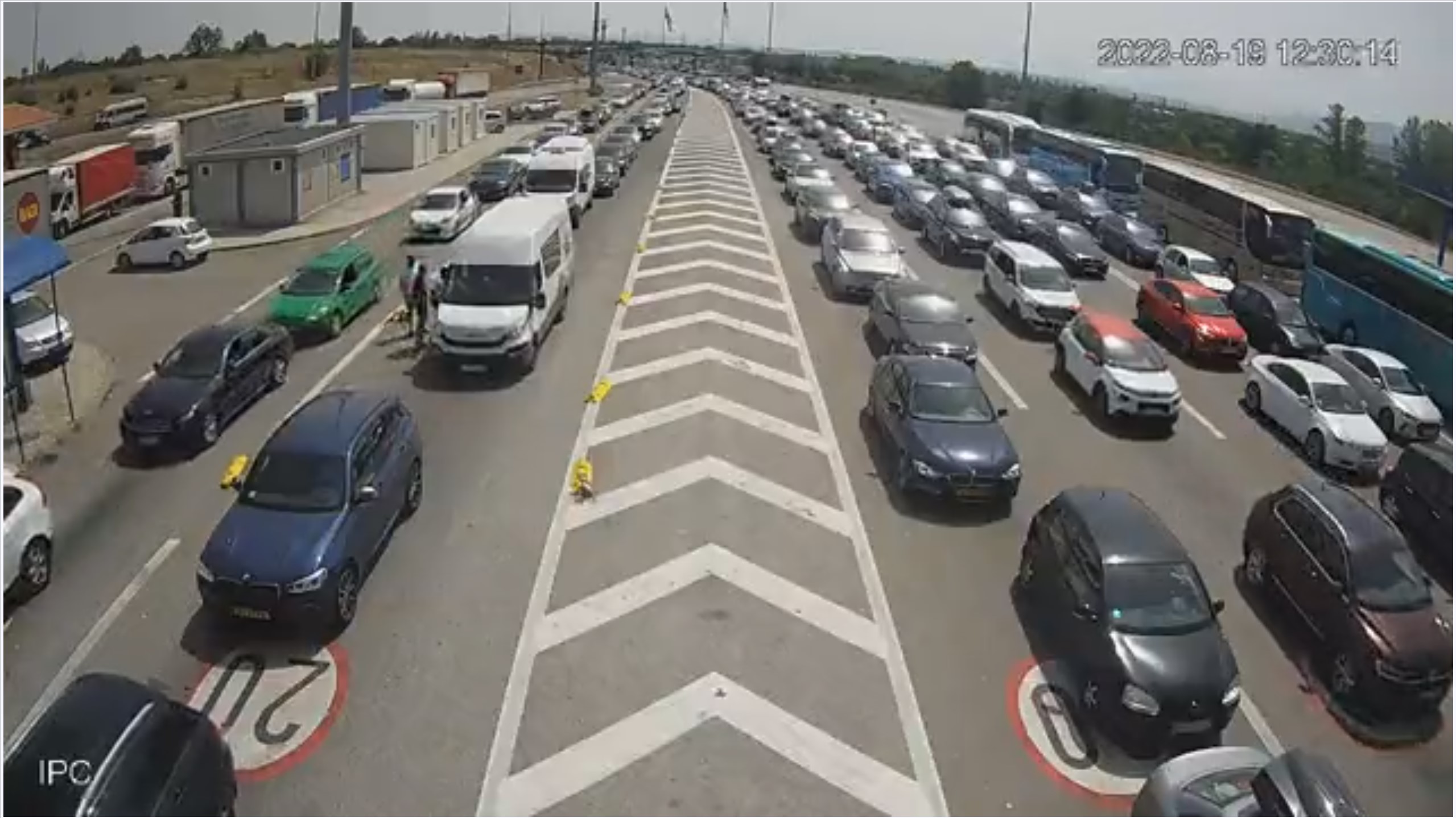 Granični prelaz, prelazi, gužva, Preševo, ulaz Foto: AMSS