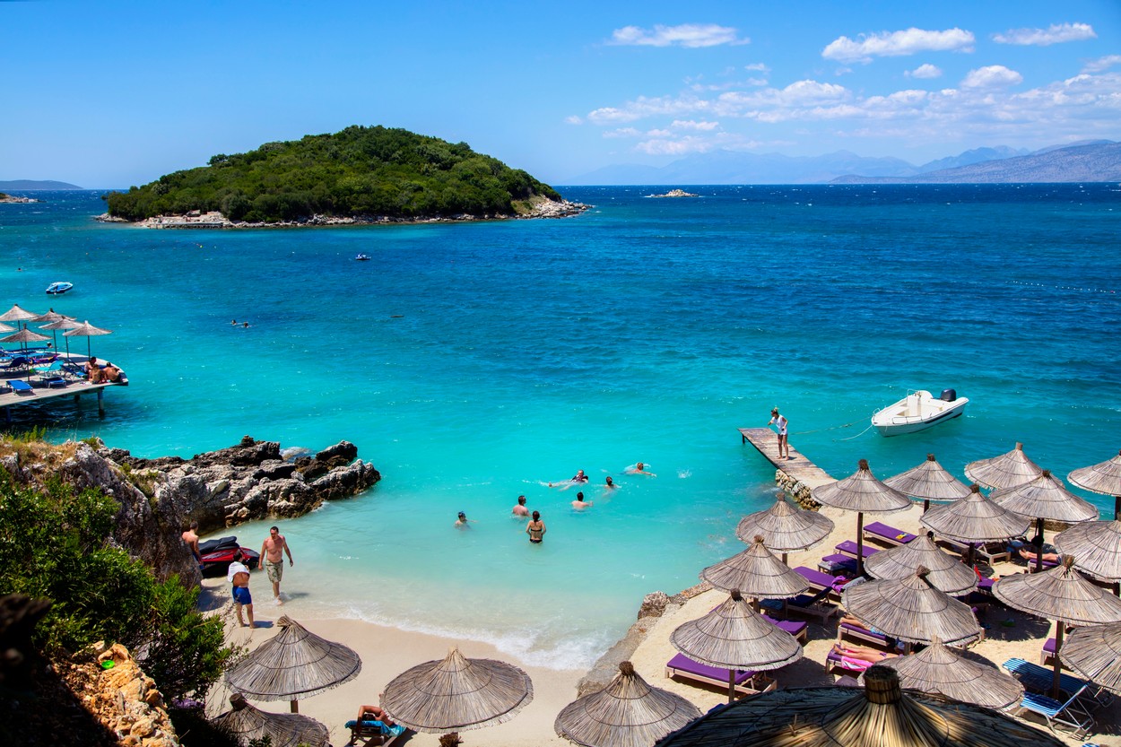Ksamil, South coast, Albania, Europe,Image: 416199011, License: Rights-managed, Restrictions: , Model Release: no, Credit line: ProCip / robertharding / Profimedia
