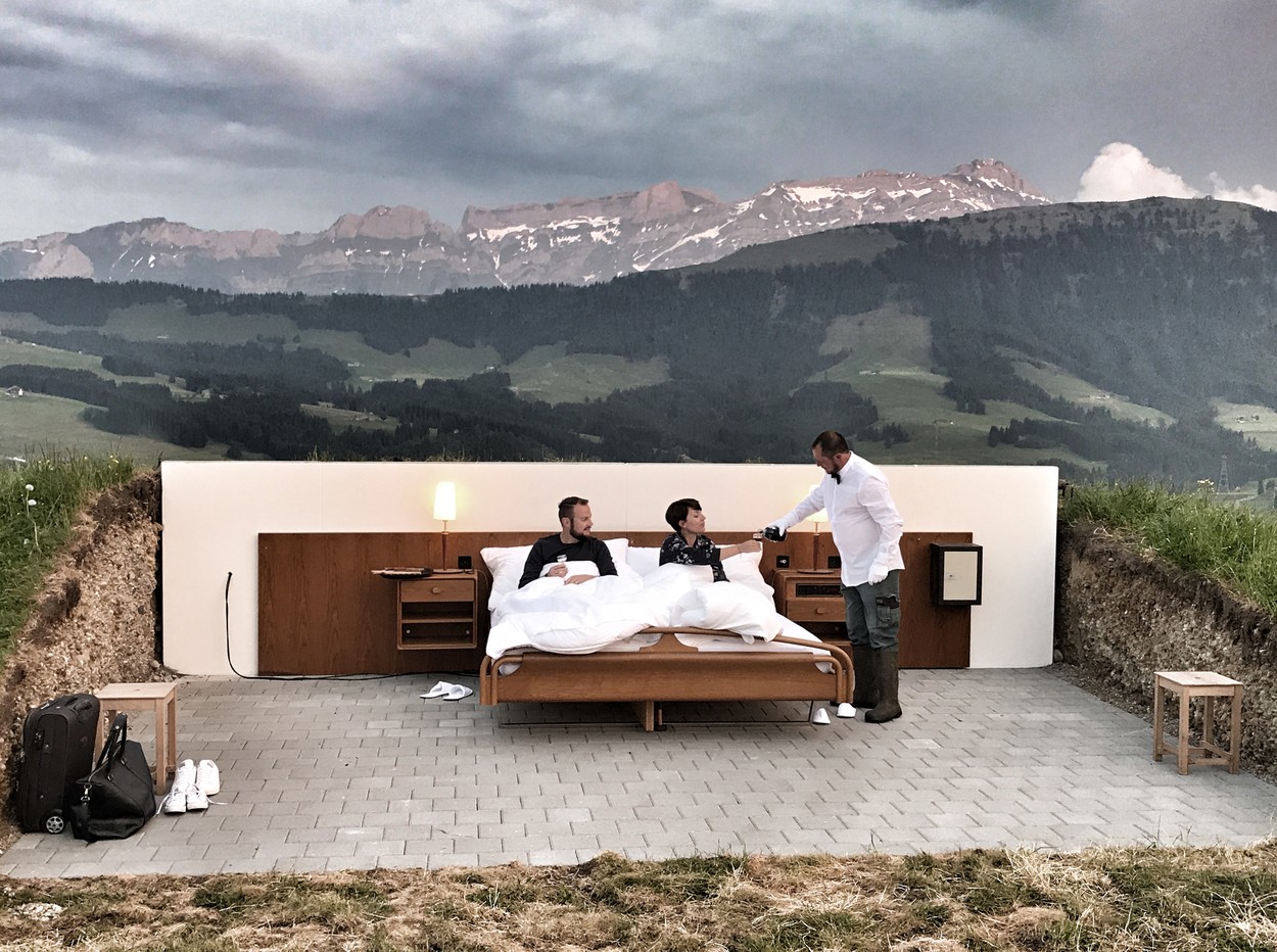 Open air hotel room set to become a chain