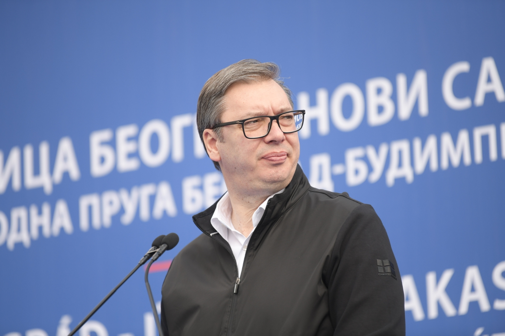 Novi Sad19.03.2022. Puštanje u saobraćaj deonice pruge Beograd - Novi Sad u okviru međunarodne, medjunarodne brze pruge Beograd - Budimpešta. Voz Soko, železnička stanica Foto: Dragan Mujan/Nova.rs