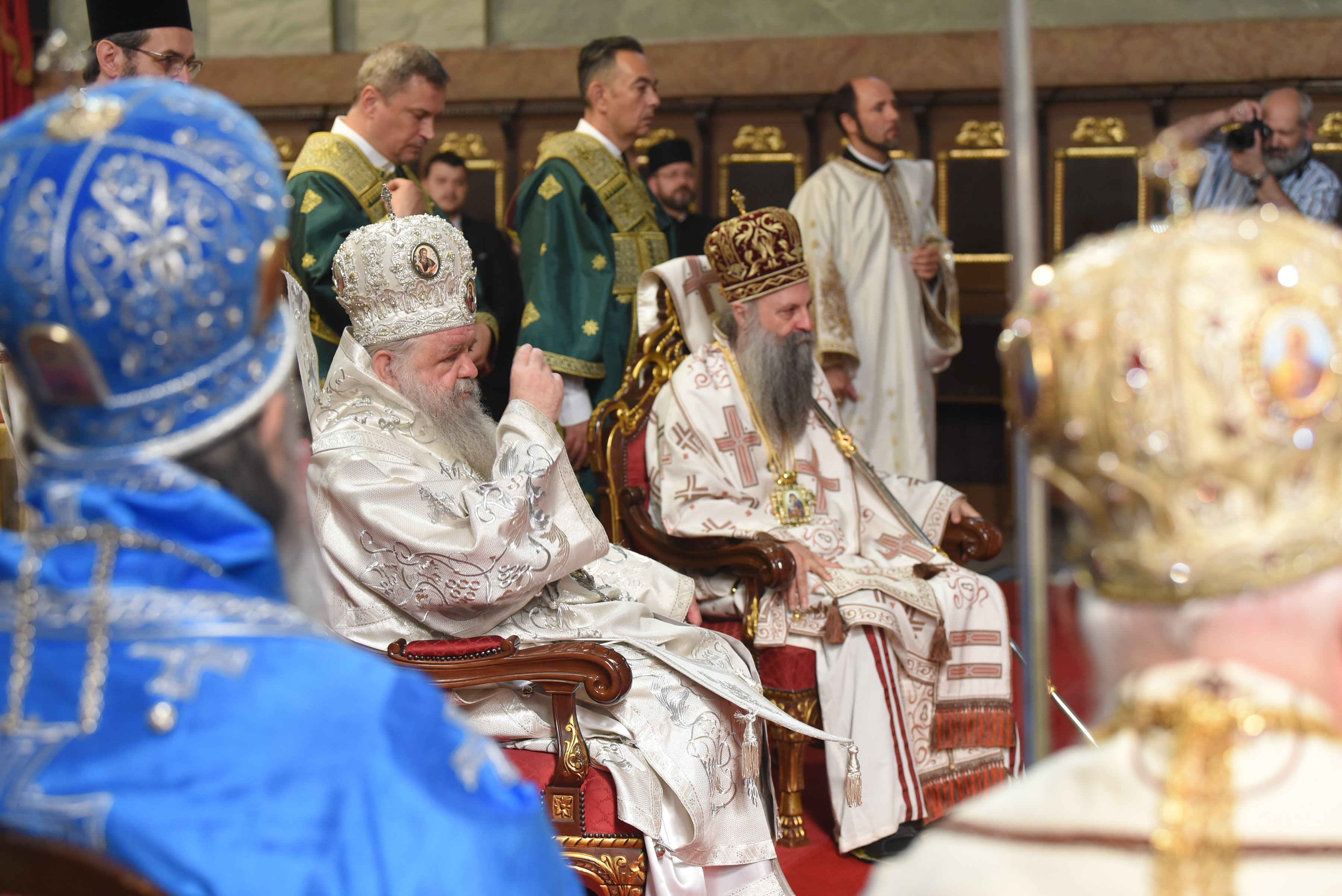 ARHIEPISKOP MAKEDONSKO-OHRIDSKI STEFAN, PATRIJARH SPC PORFIRIJE