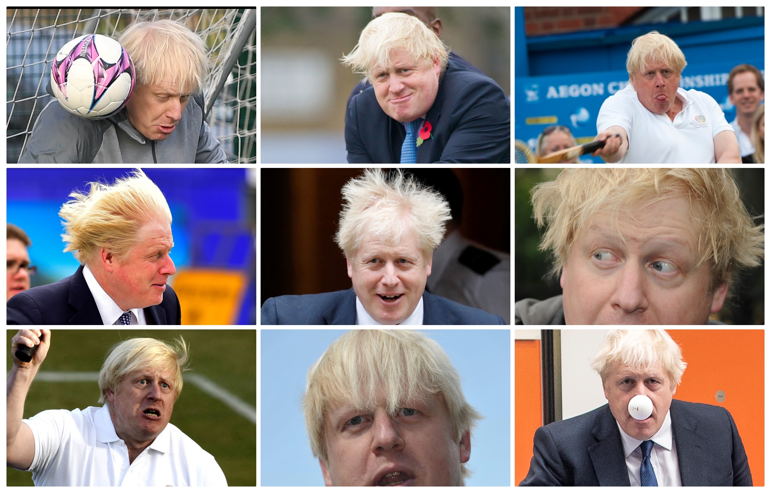 Boris Johnson  face
