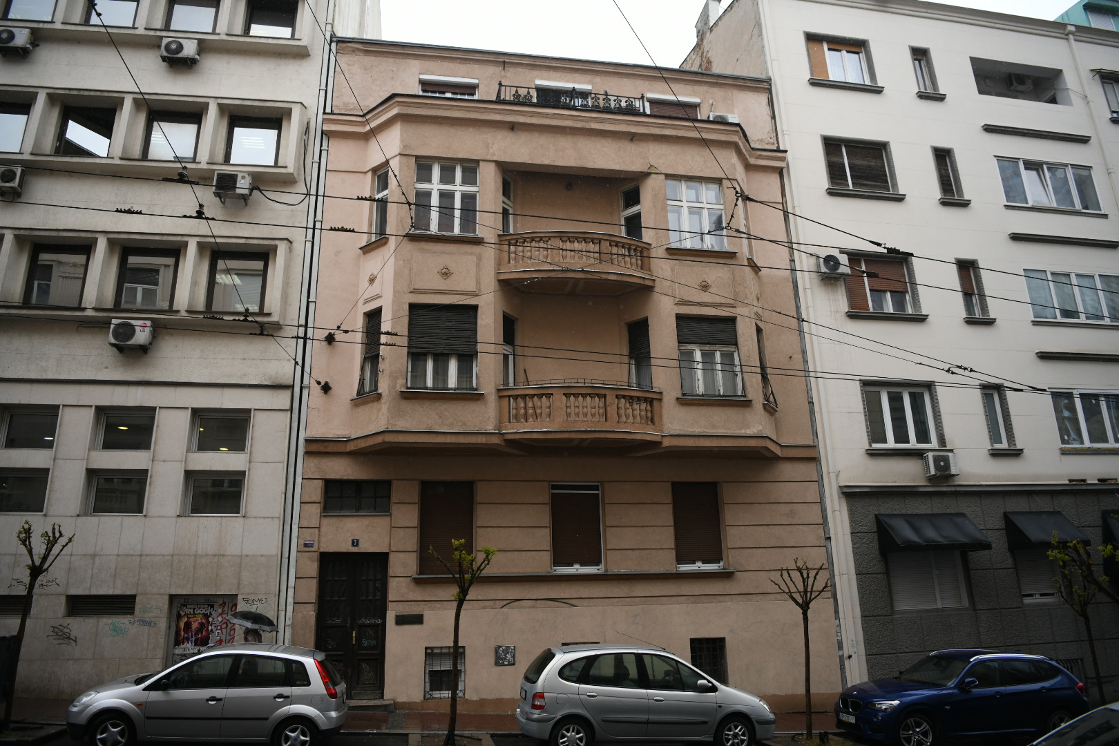 Beograd 20.04.2022. Dobračina 3, zgrada i stan modnog kreatora Darka Kostića, uhapšenog zbot otmice Foto: Vesna Lalić/Nova.rs