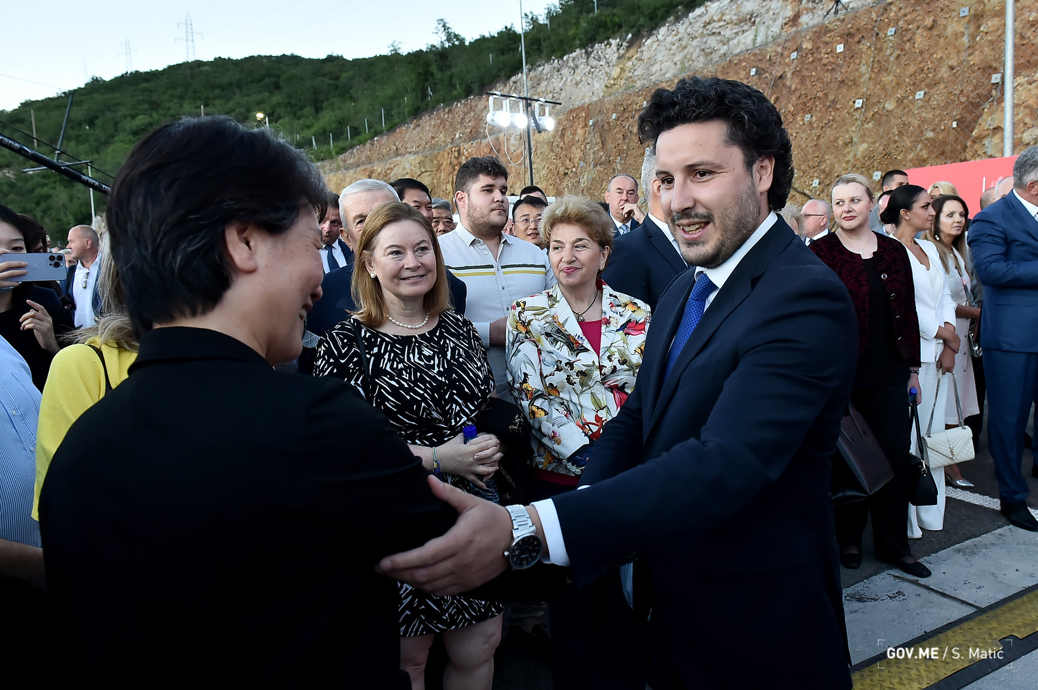 Crna Gora Svečano otvaranje prve dionice autoputa Bar – Boljare (Smokovac – Mateševo) Dritan Abazović