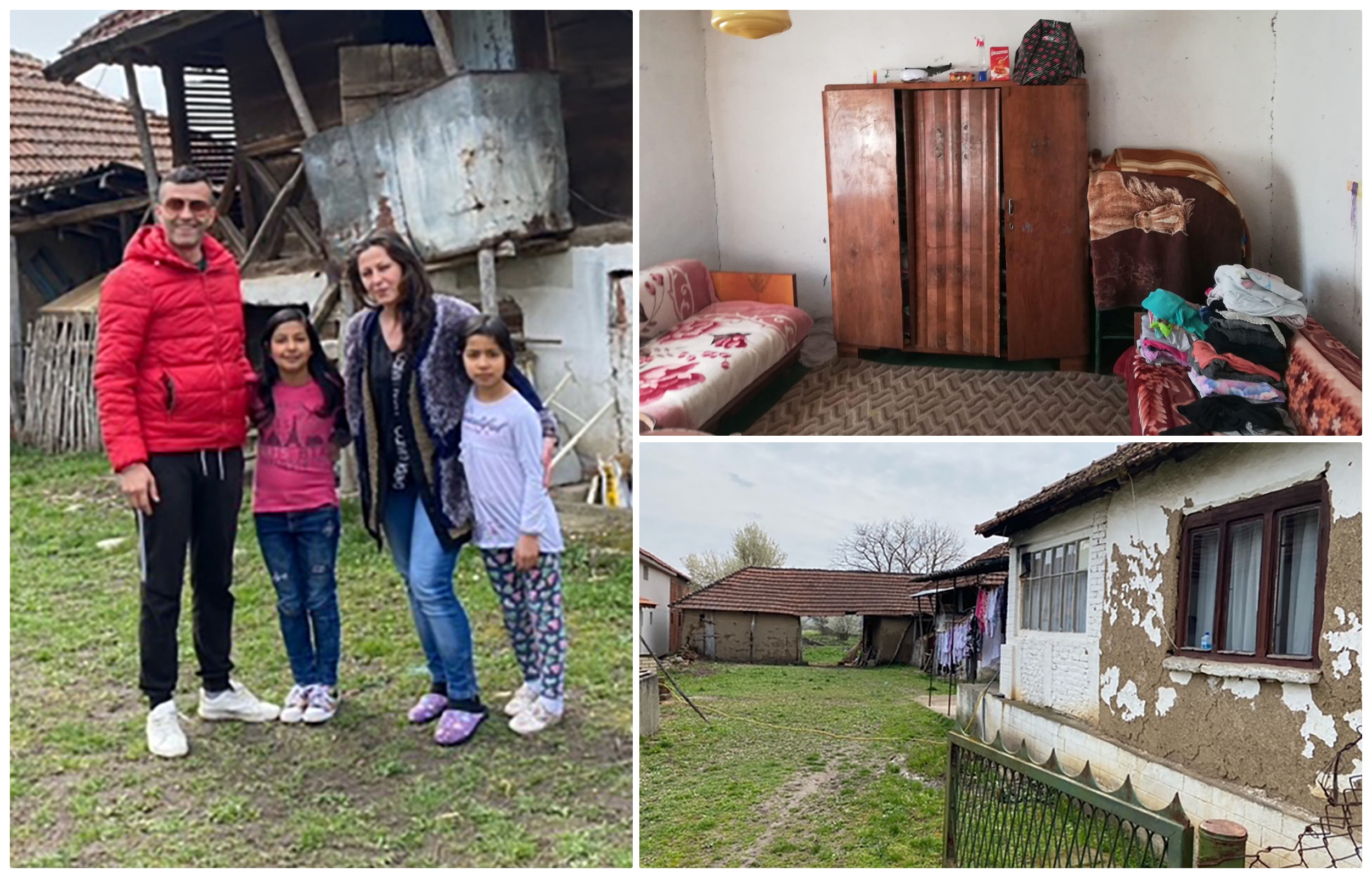 Selo Belanovce nadomak Leskovca ,Samohrana majka Biljana Stamenkovic Arsic je sa cerkama Sofijom(12),Natalijom(9) i najmladjom Lanom(8)