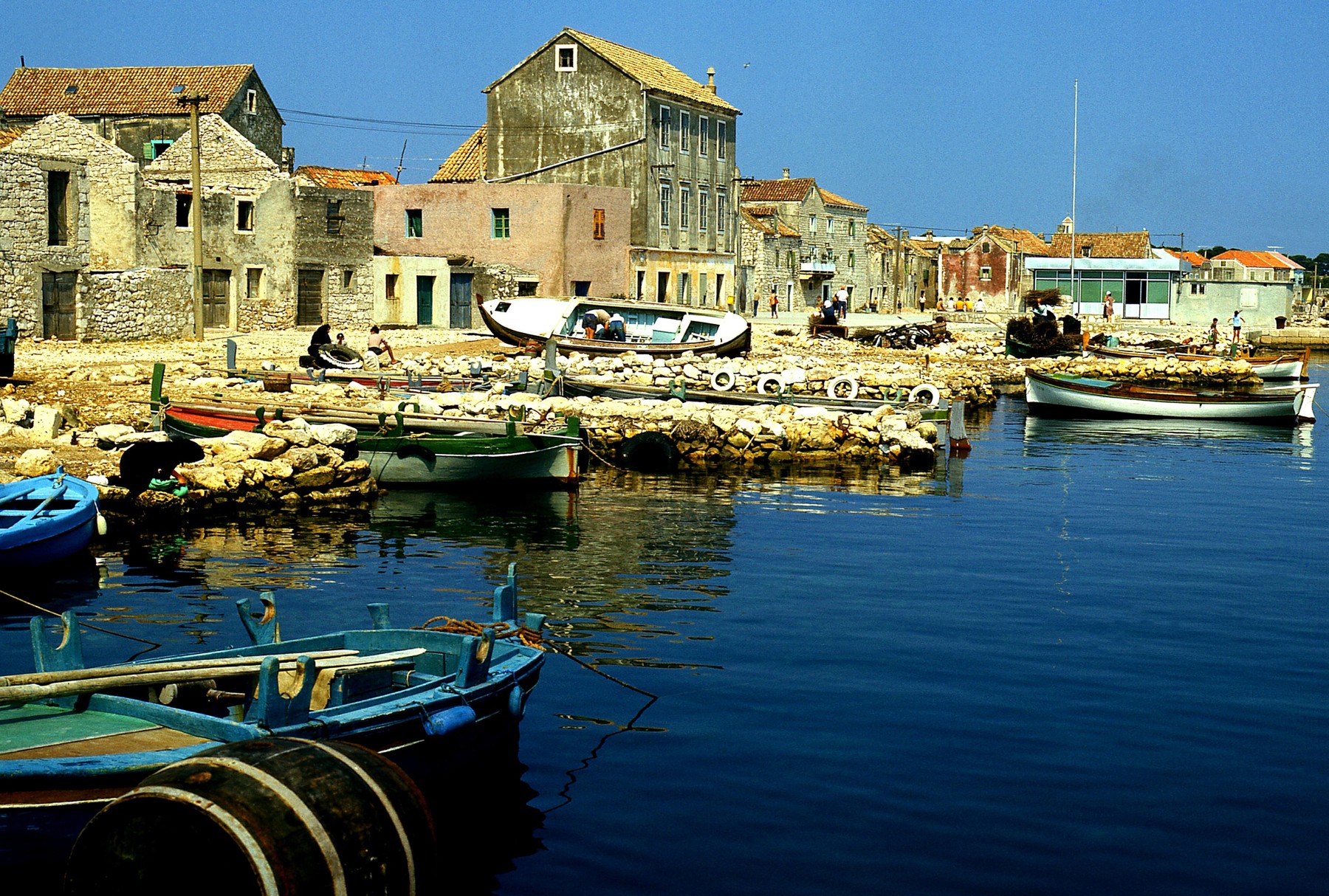 CROAZIA KRAPANJ 
FISHERMEN OF THE SUBURB,Image: 26910290, License: Rights-managed, Restrictions: Original with Source, Model Release: no, Credit line: TopFoto / Fiore / Topfoto / Profimedia