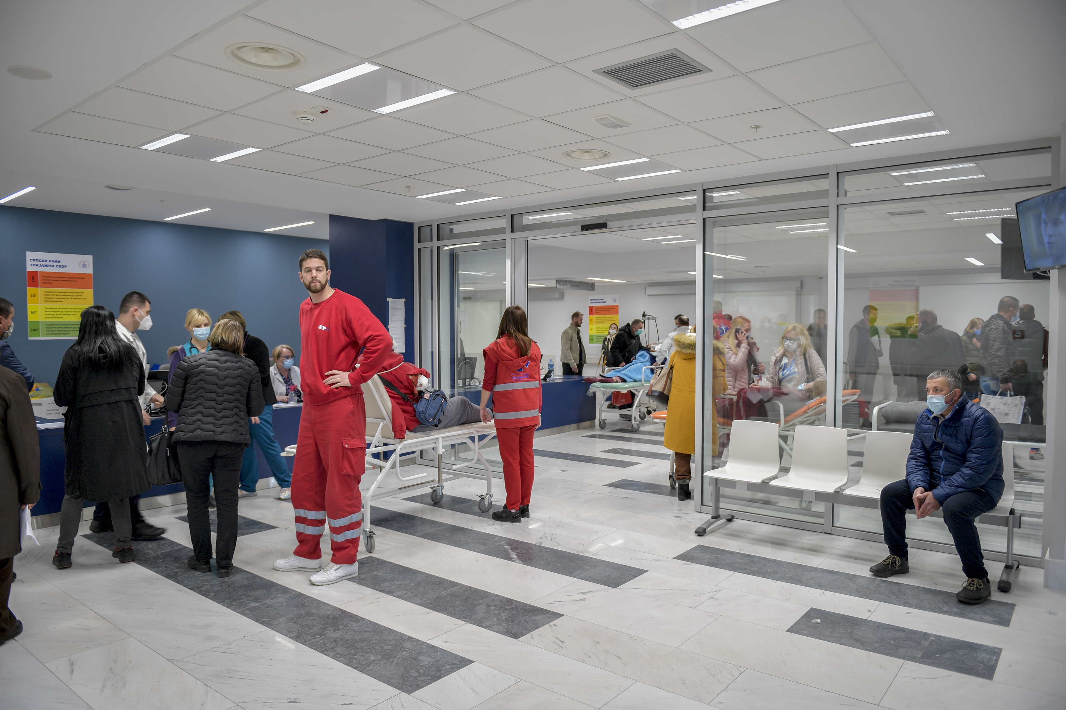 Beograd, 11. aprila 2022 - Nova zgrada Urgentnog centra Klinickog centra Srbije. FOTO TANJUG/ MINISTARSTVO ZDRAVLJA/ ALEKSANDAR ANGELOVSKI/ bs