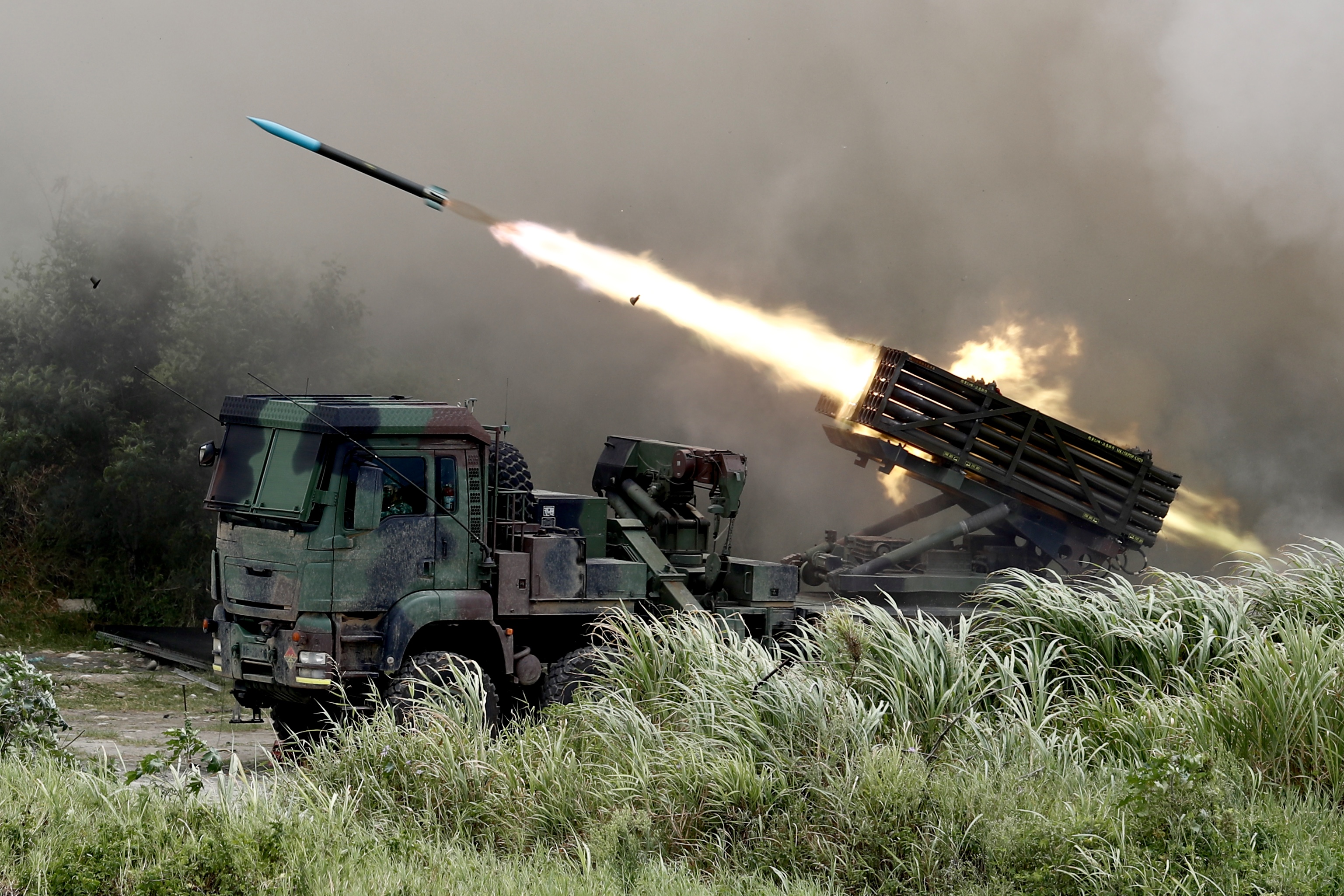 Han Kuang military exercise in Taiwan