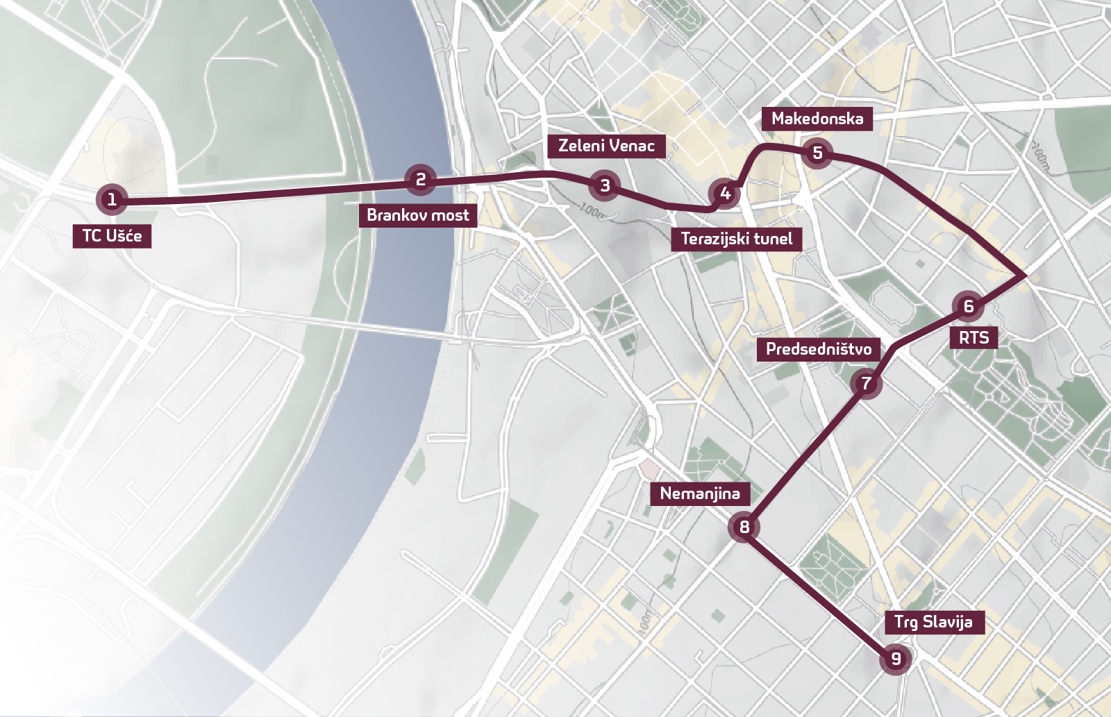 Slađana Đermanović
Naslov: Blokirane ulice u Beogradu