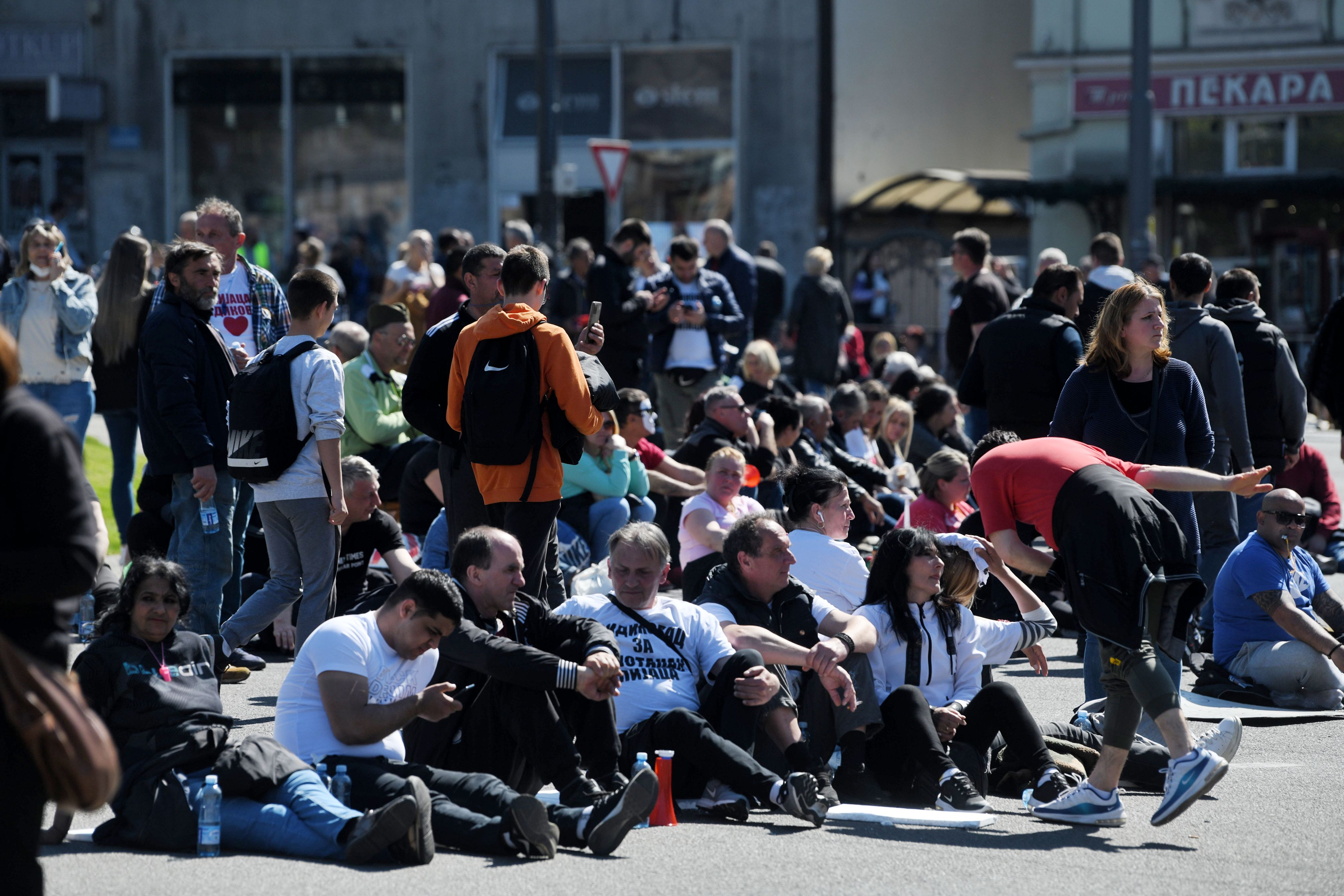 Protest pijacnih prodavaca