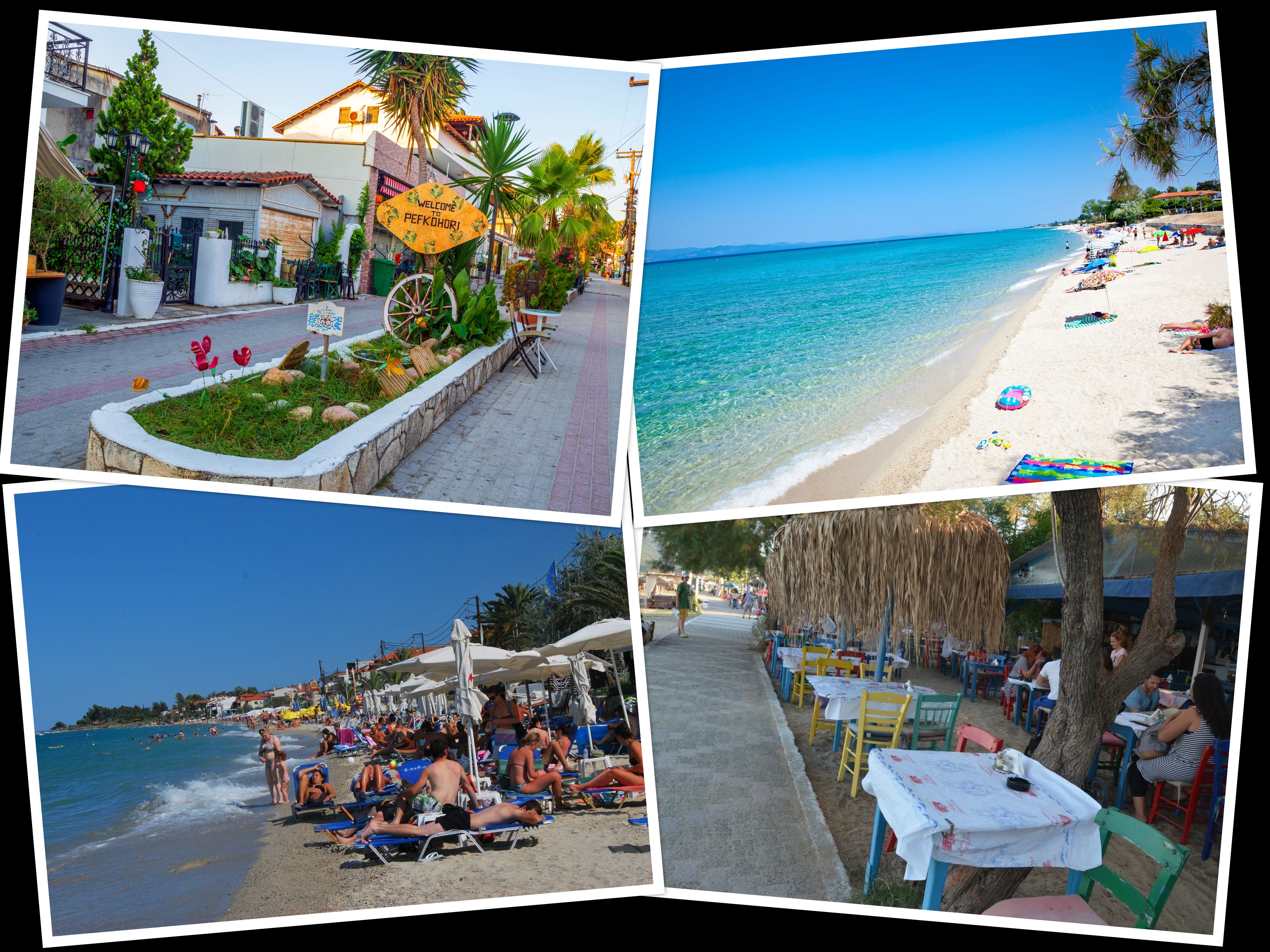 Halkidiki, Pefkohori, hanioti, Polihrono, Sarti