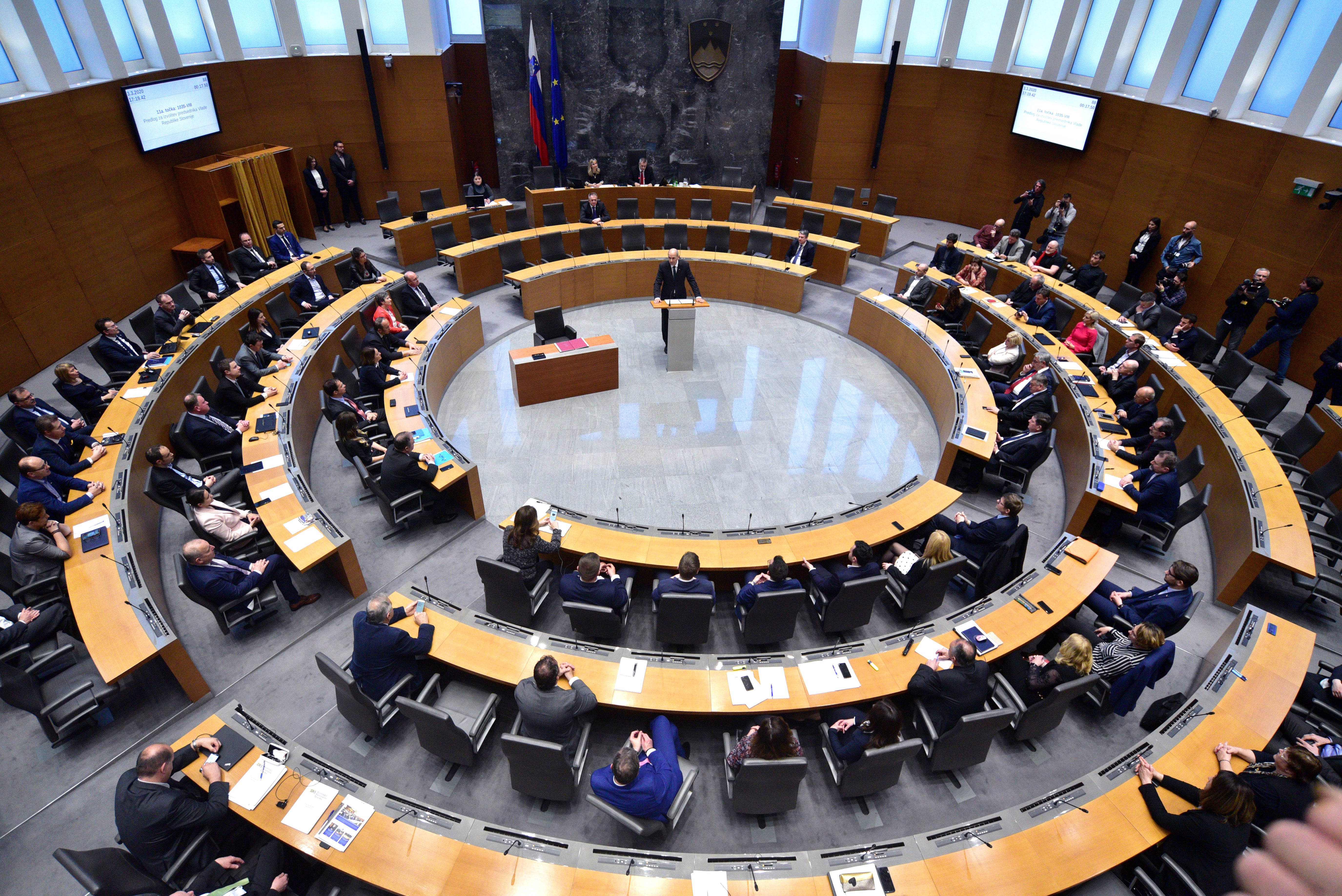 Janez Jansa elected as Slovenian prime minister-designate