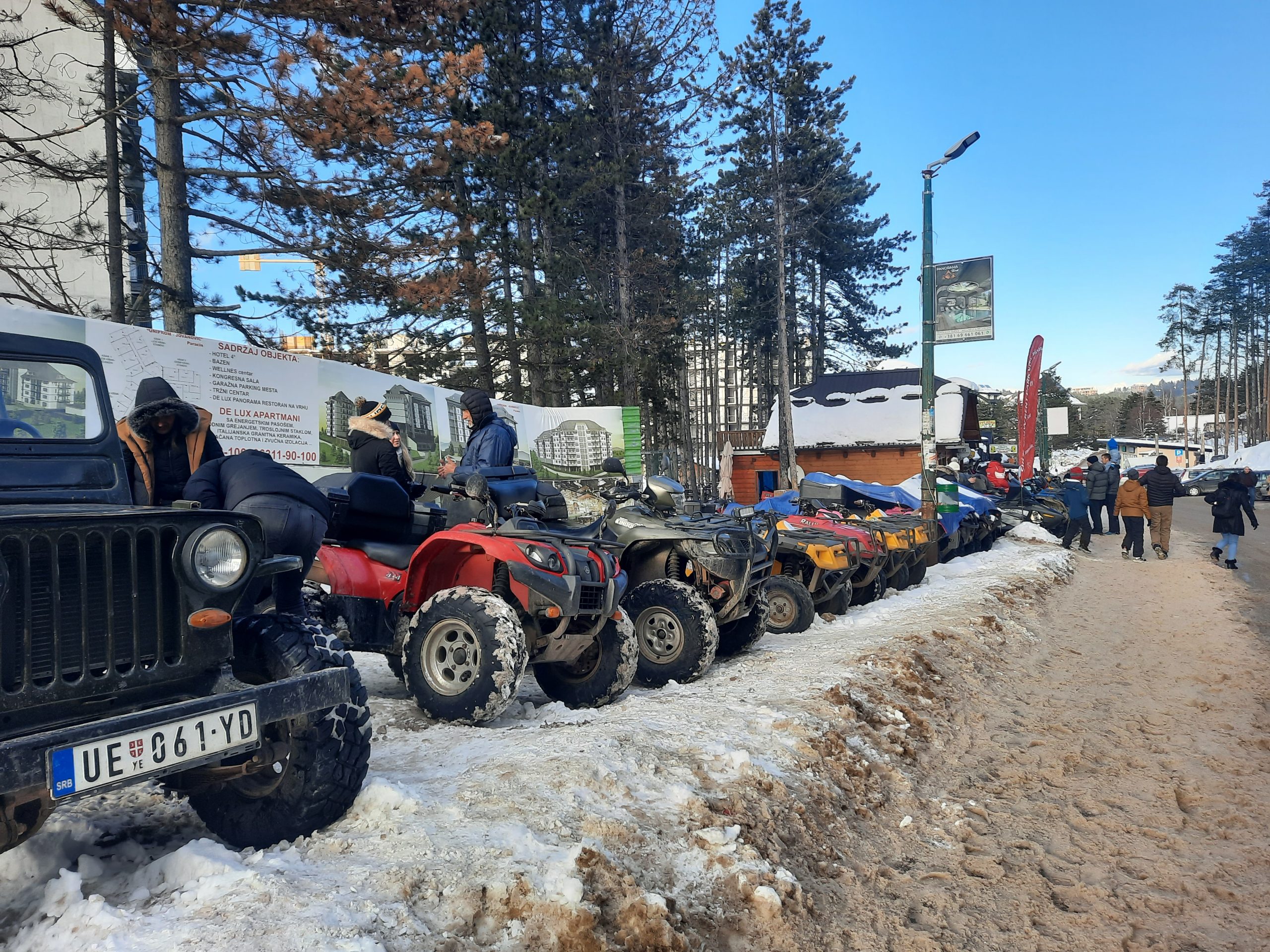 Zlatibor, Užice, zima, sneg, kvad. Zlatibor: Kroz prirodu kvadom ili kočijama, šetnja izašla iz mode Foto: Slavica Panić/Nova.rs