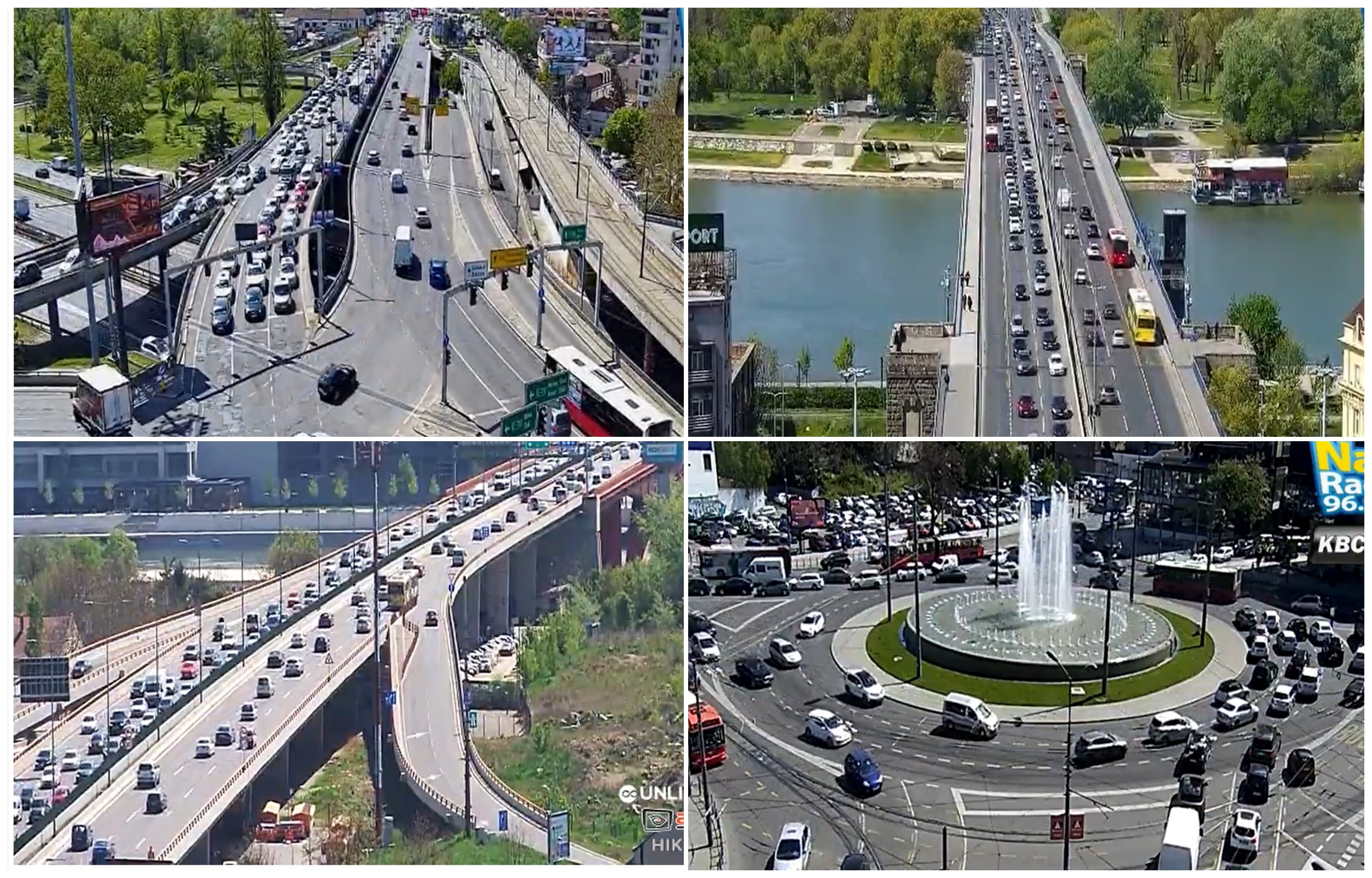 Autokomanda Brankov most, Gazela, Slavija