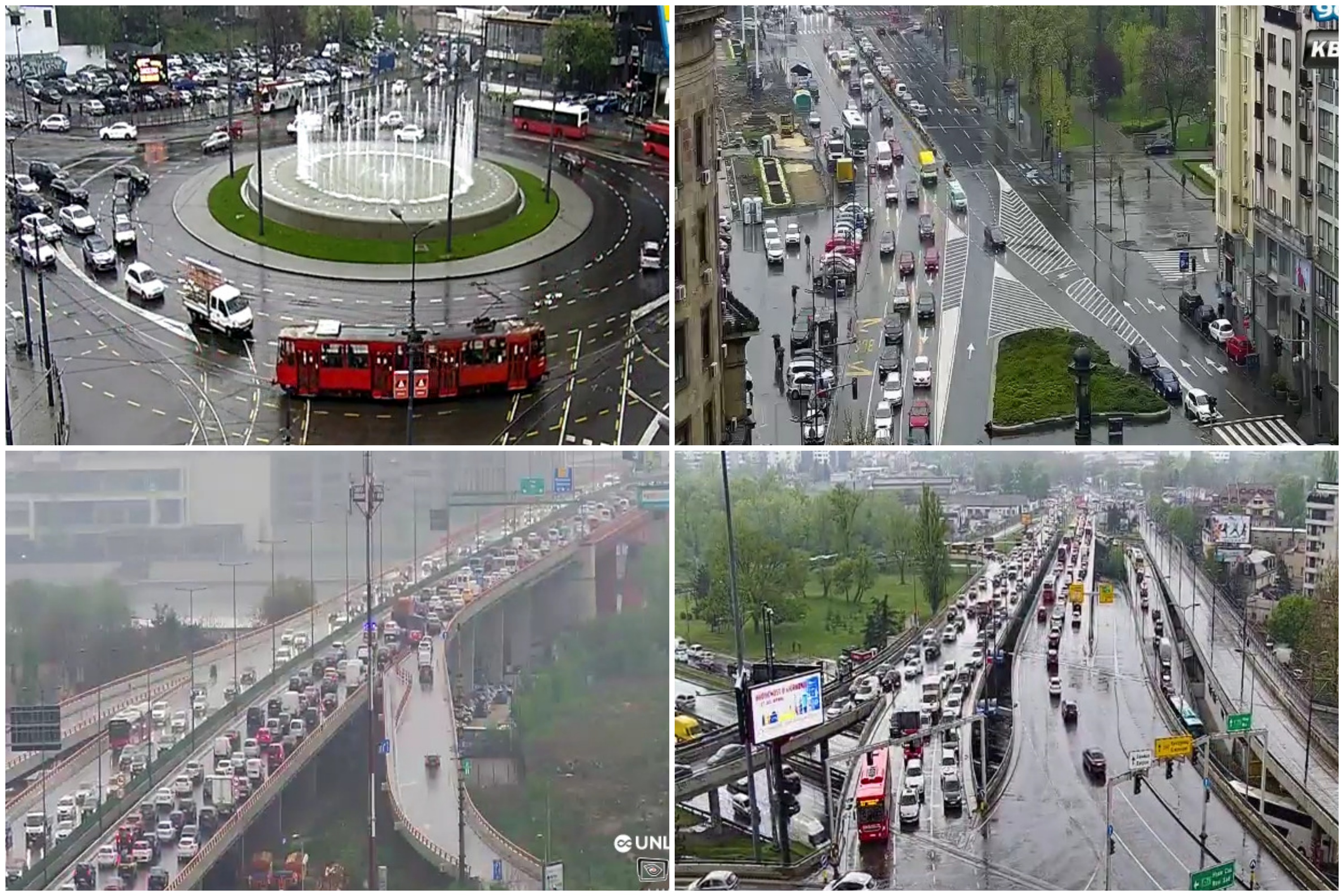 Slavija, Trg Nikole Pašića, Autkomanda, Gazela, kombo Foto: Naxi kamere