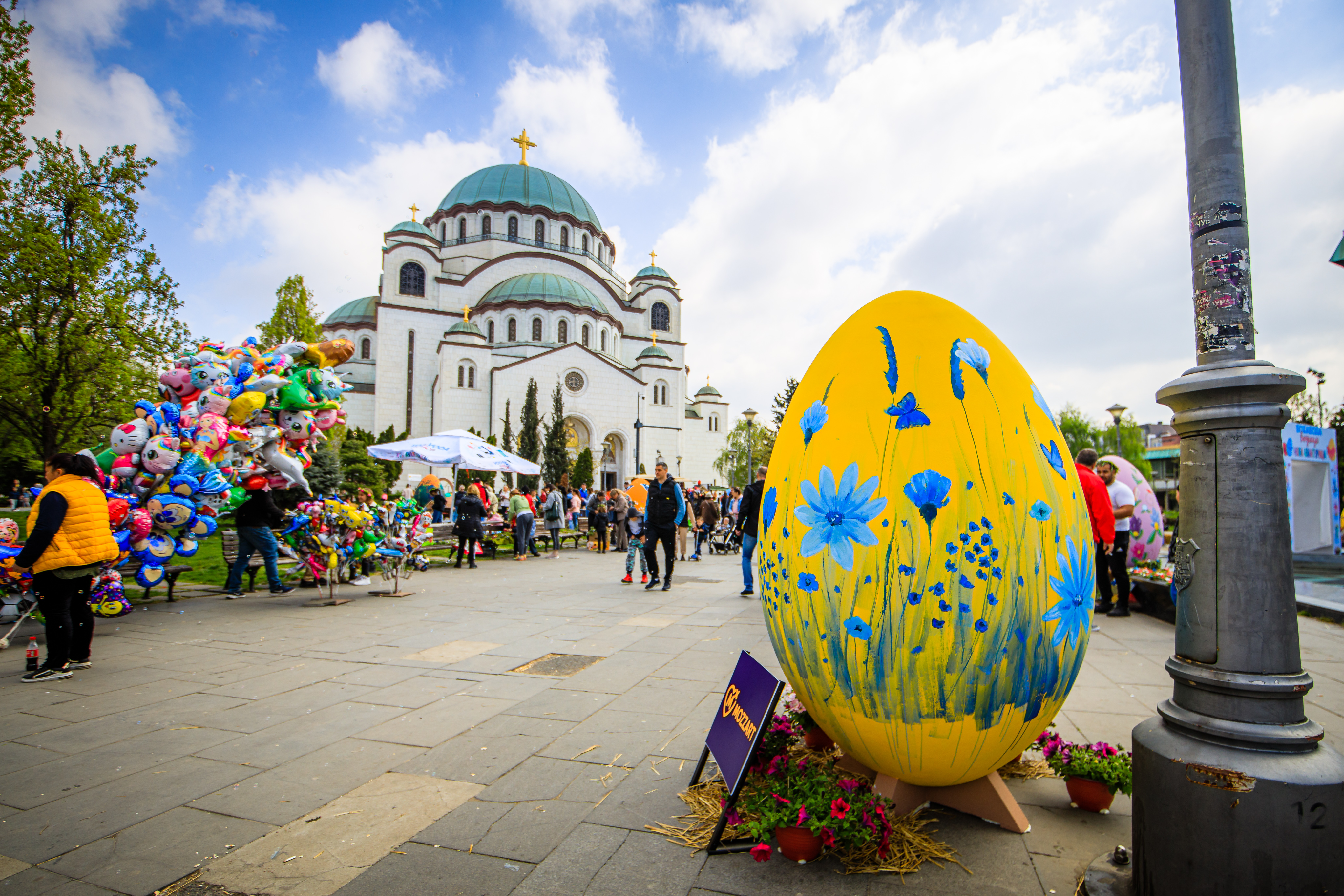 PR tekst - društvo vaskrs kod hrama