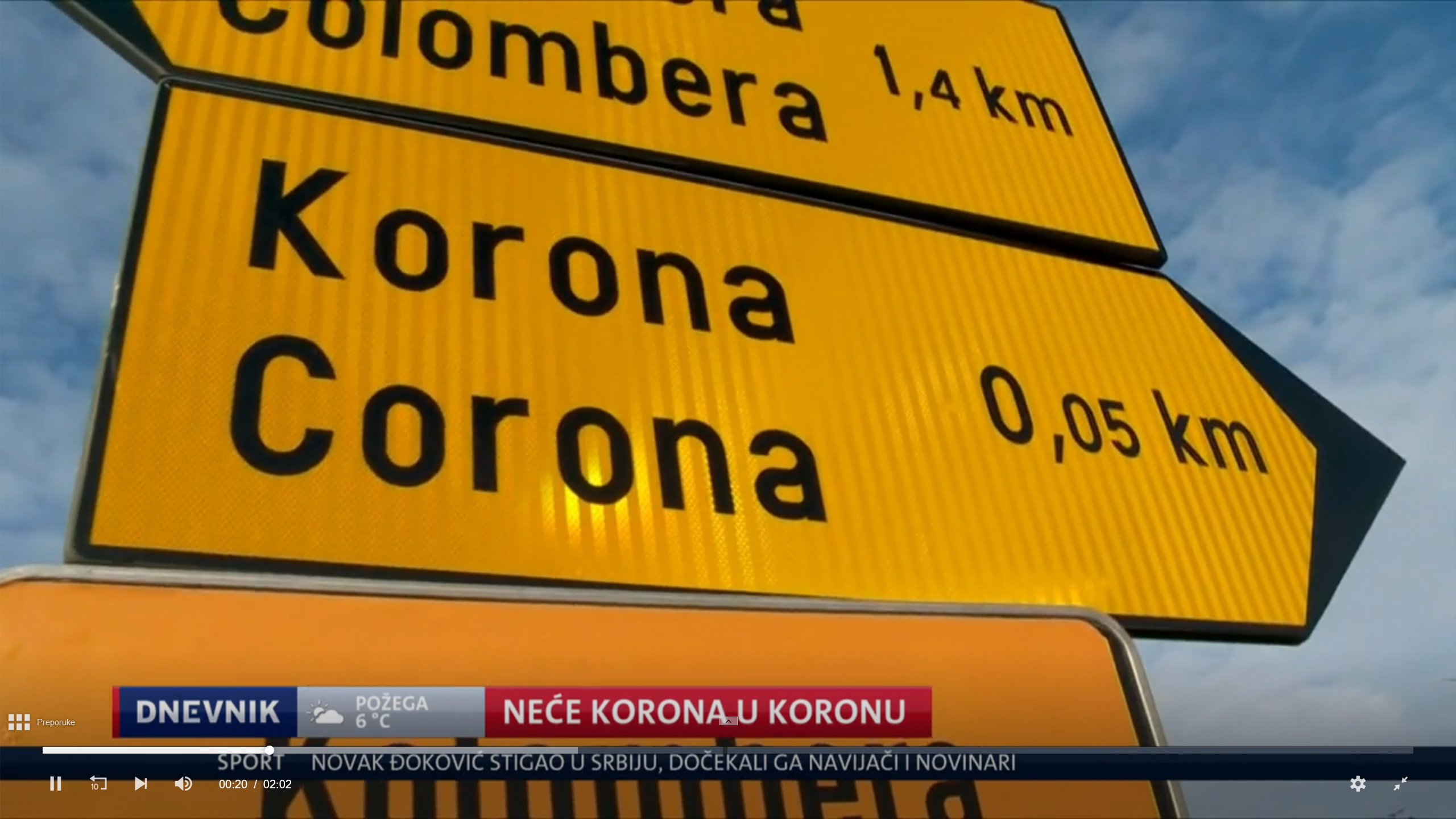 korona selo u hrvatskoj
