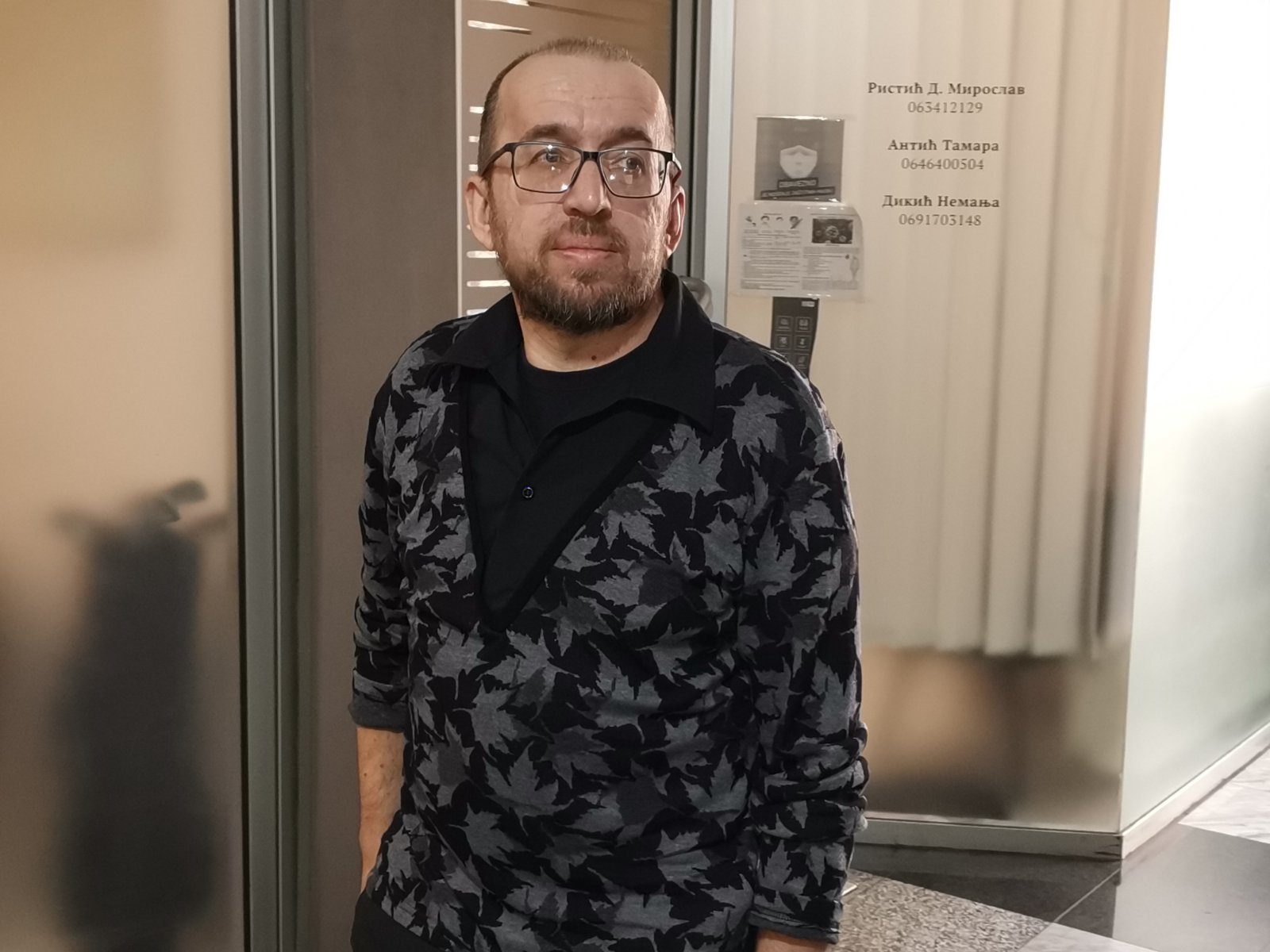 Niš, Goran Stanković. Otac deteta koga je majka opekla u Nisu Foto: Miljana Isailović/Nova.rs