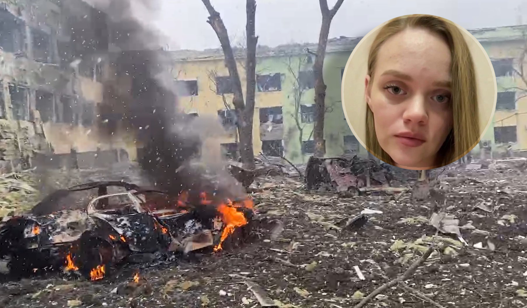 Shocking Footage Shows Aftermath Of Airstrike On Maternity Hospital In Mariupol