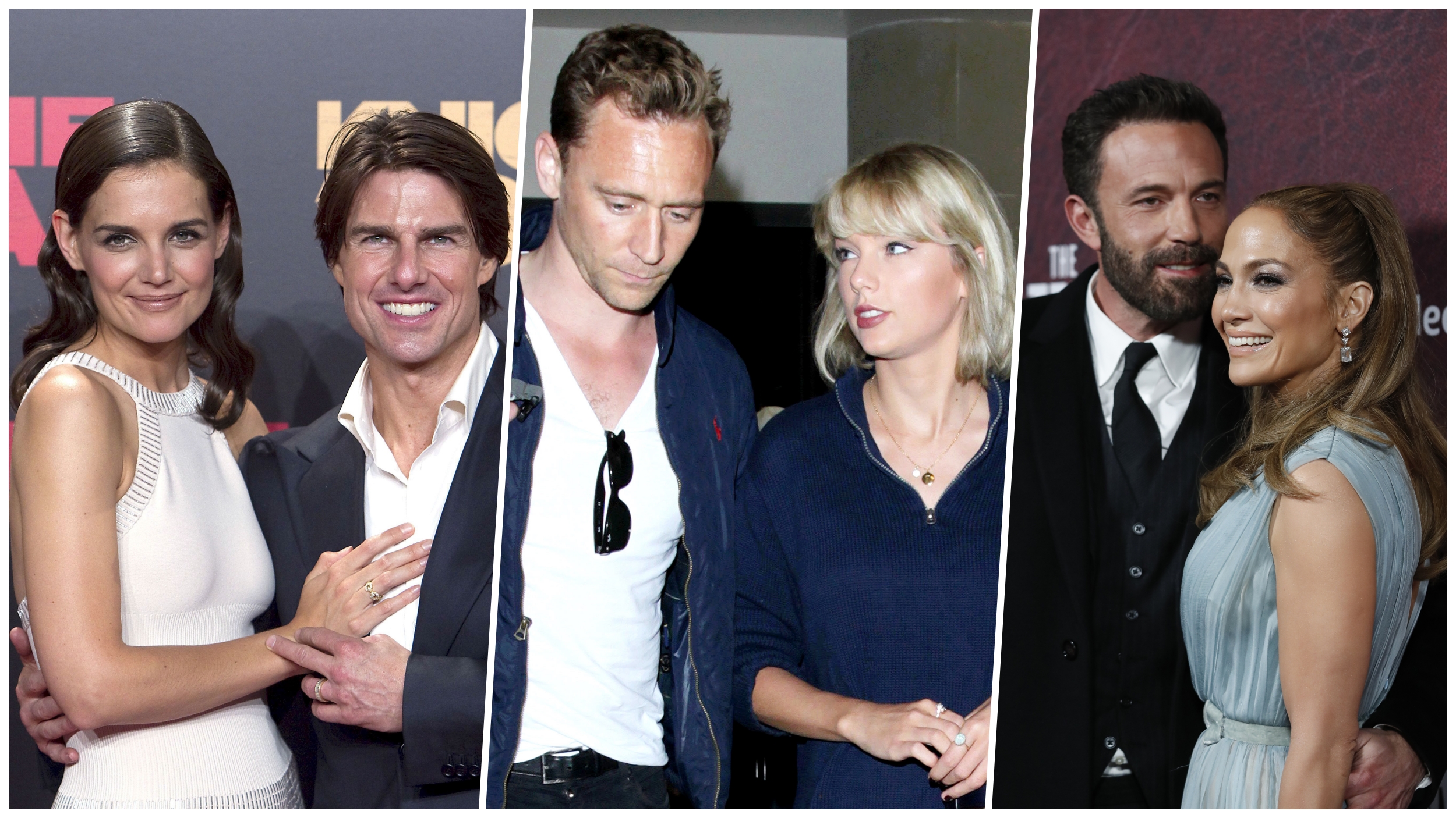 Tom Kruz i Kejti Holms, Tom Hidlston i Tejlor Svift i Dženifer Lopez i Ben Aflek
kom bo za irenu
Jennifer Lopez Taylor Swift, Tom Hiddleston, Ben Affleck, Katie Holmes,Tom Cruise