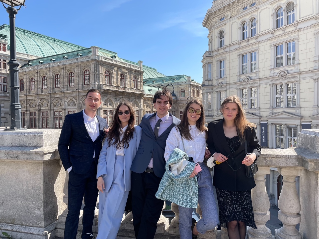 studenti Pravnog fakulteta u Beogradu na takmičenju u Beču