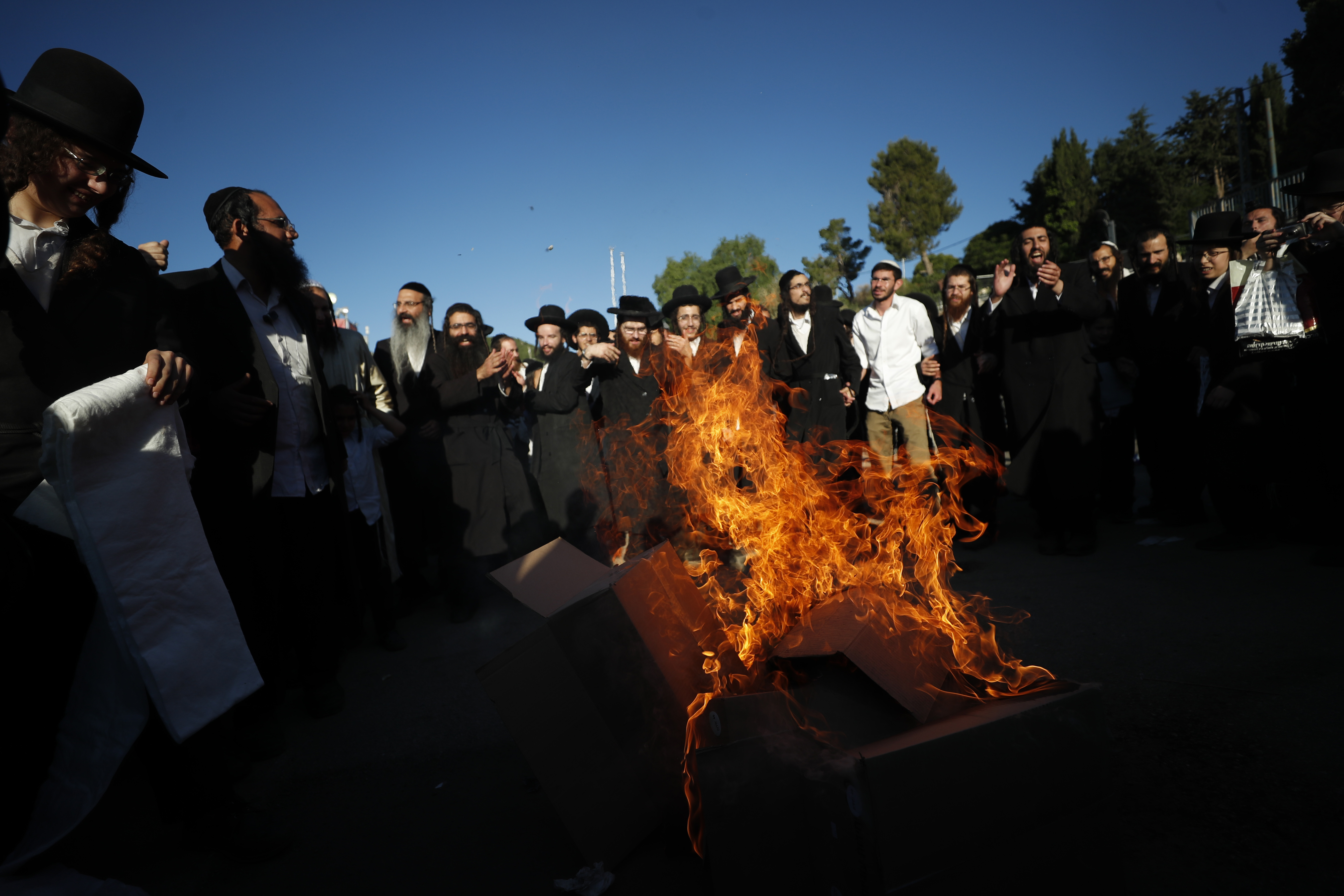 Lag Ba'Omer celebrations in Meron