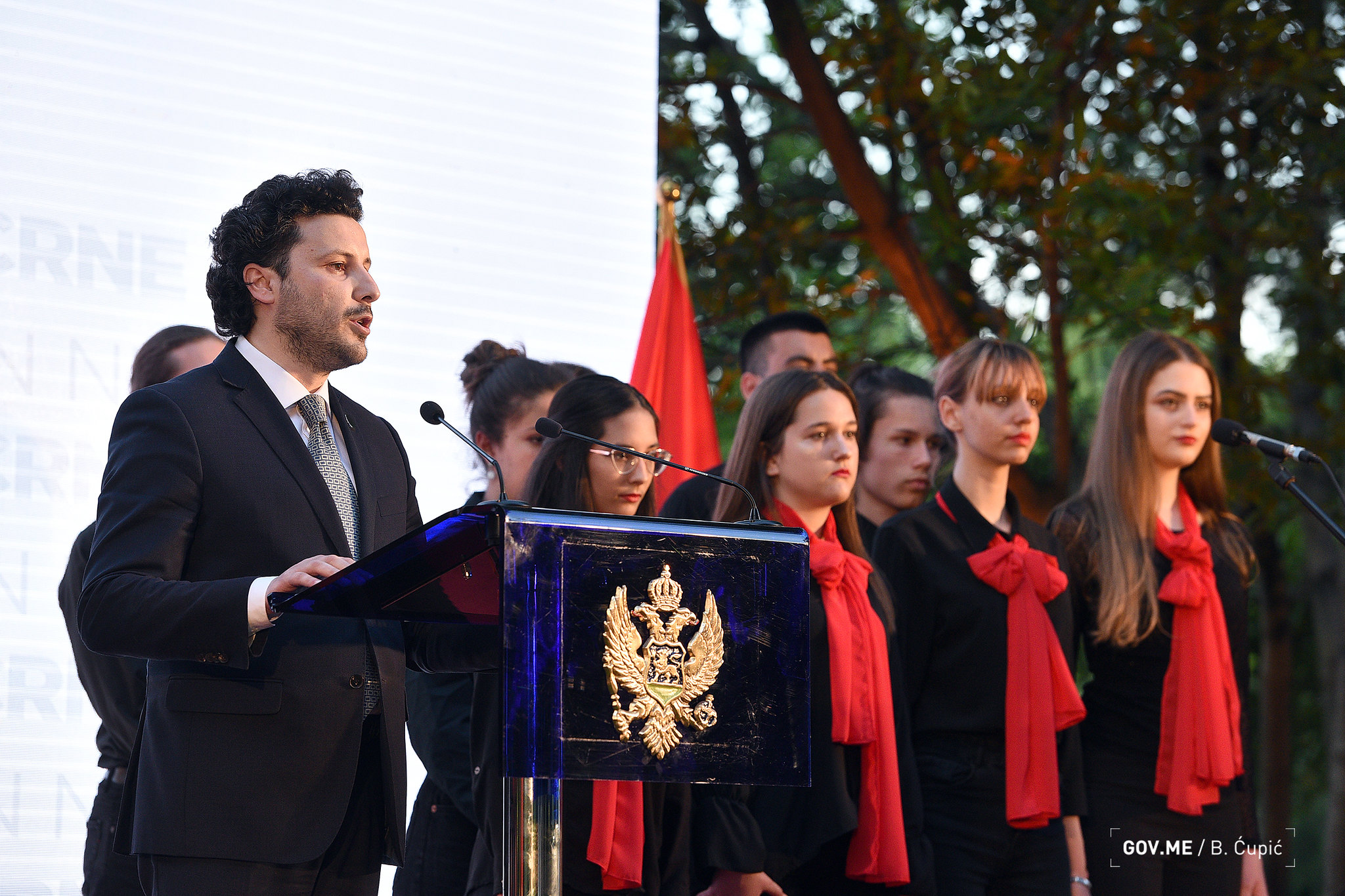 Dritan Abazović, prijem povodom Dana nezavisnosti Crne Gore Foto: GOV.ME/B. Ćupić