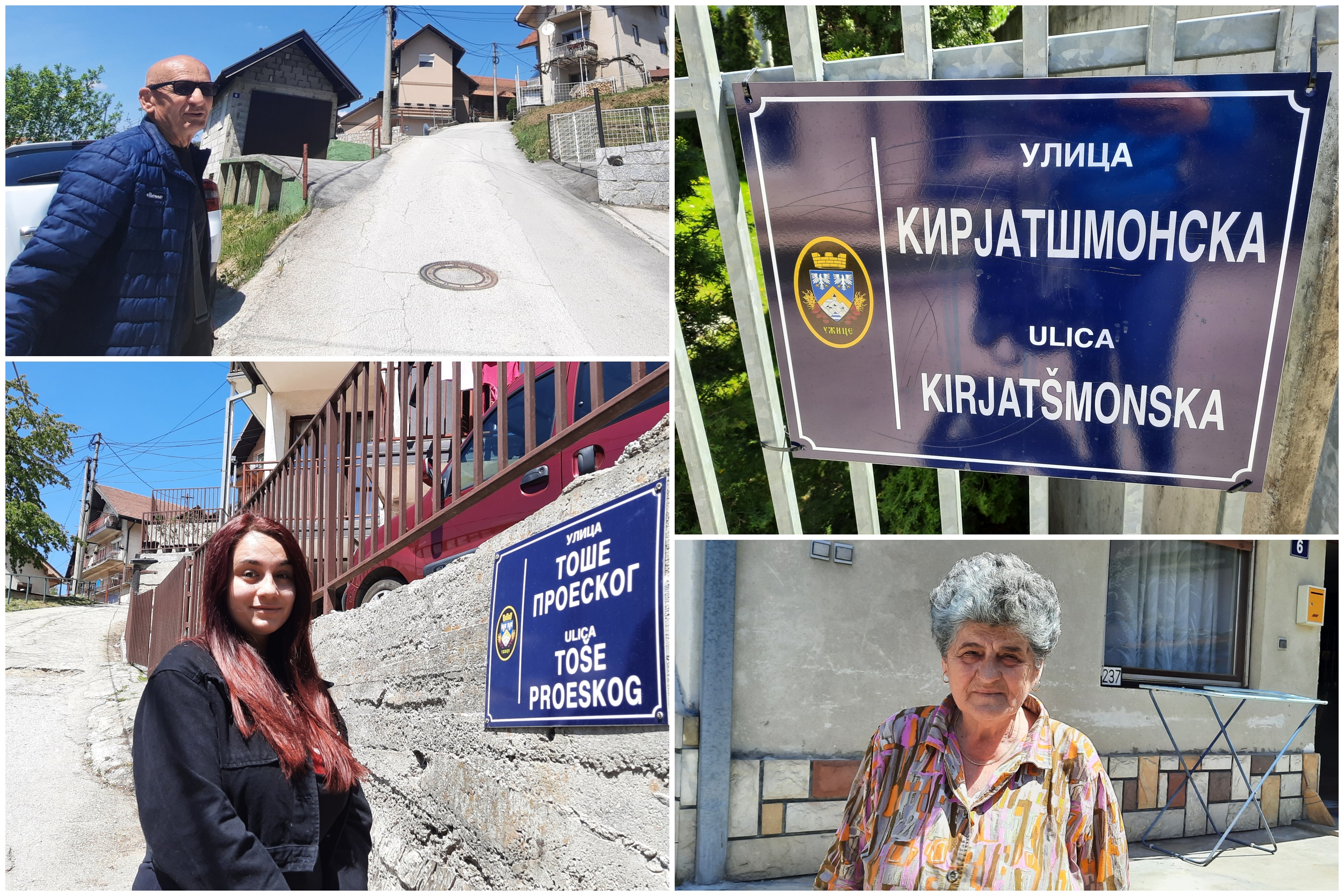Užice 04.05.2022. Suludi, čudni, neobični  nazivi ulica u Užicu  Foto: Slavica Panić/Nova.rs