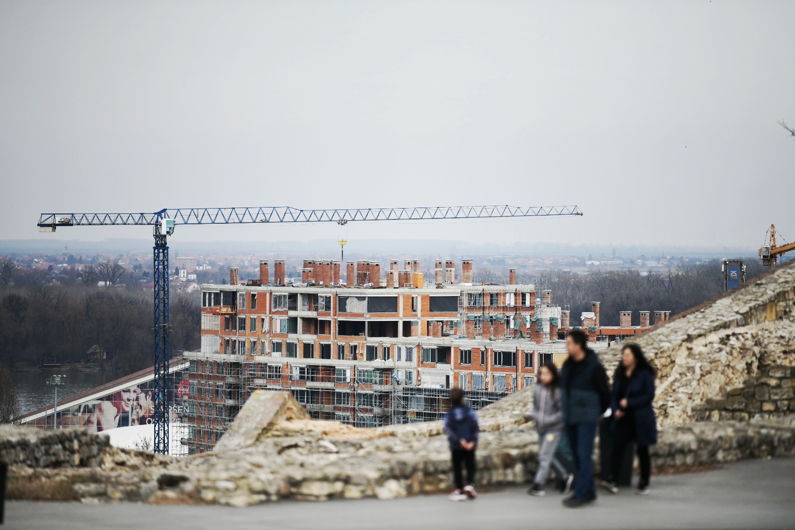 Beograd 14. februar 2022. Beogradska tvrdjava Kalemegdan Beograd na vodi  K distrikt k district Foto:Vesna Lalić/Nova.rs