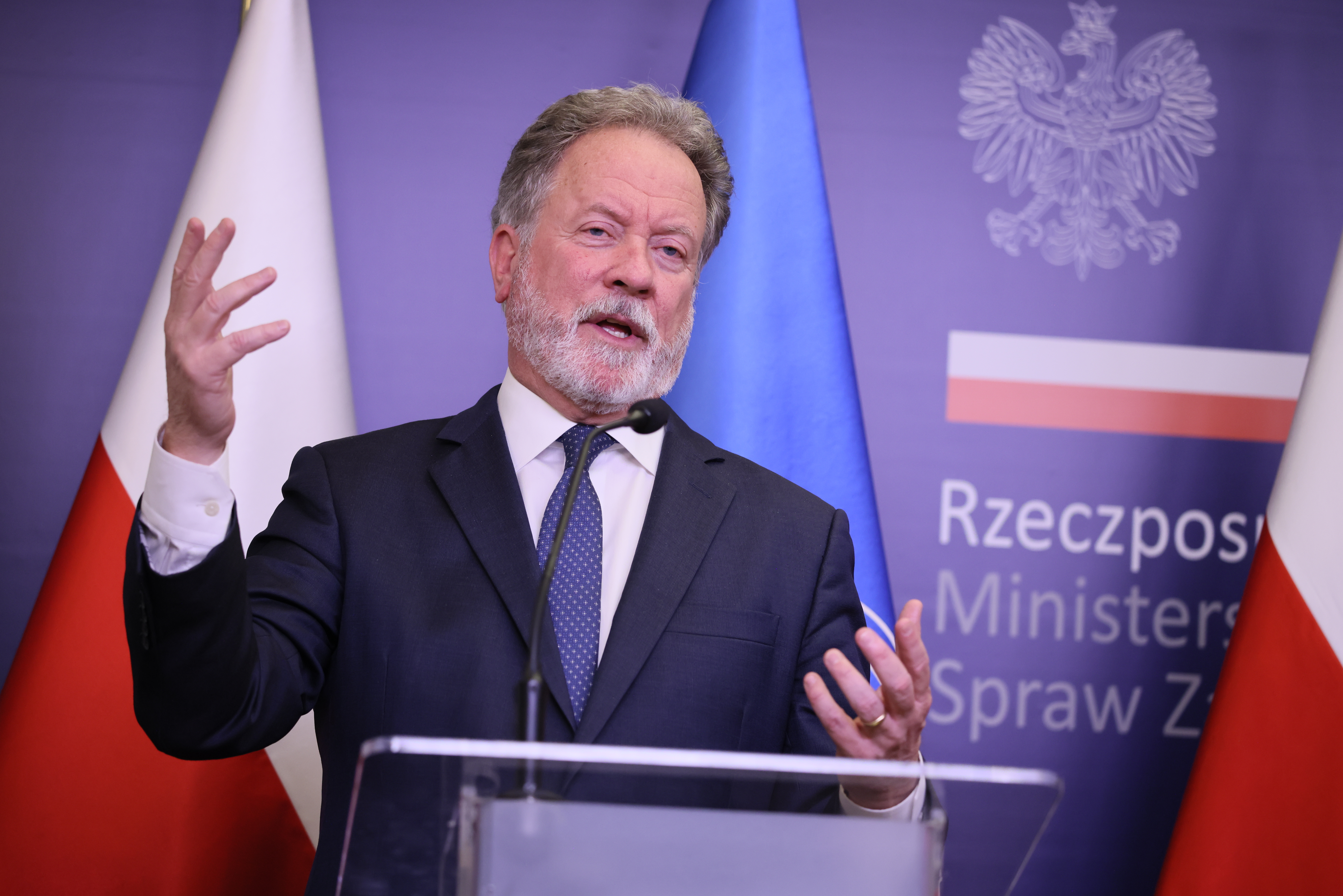 Executive Director of the UN World Food Programme David Beasley visit in Poland