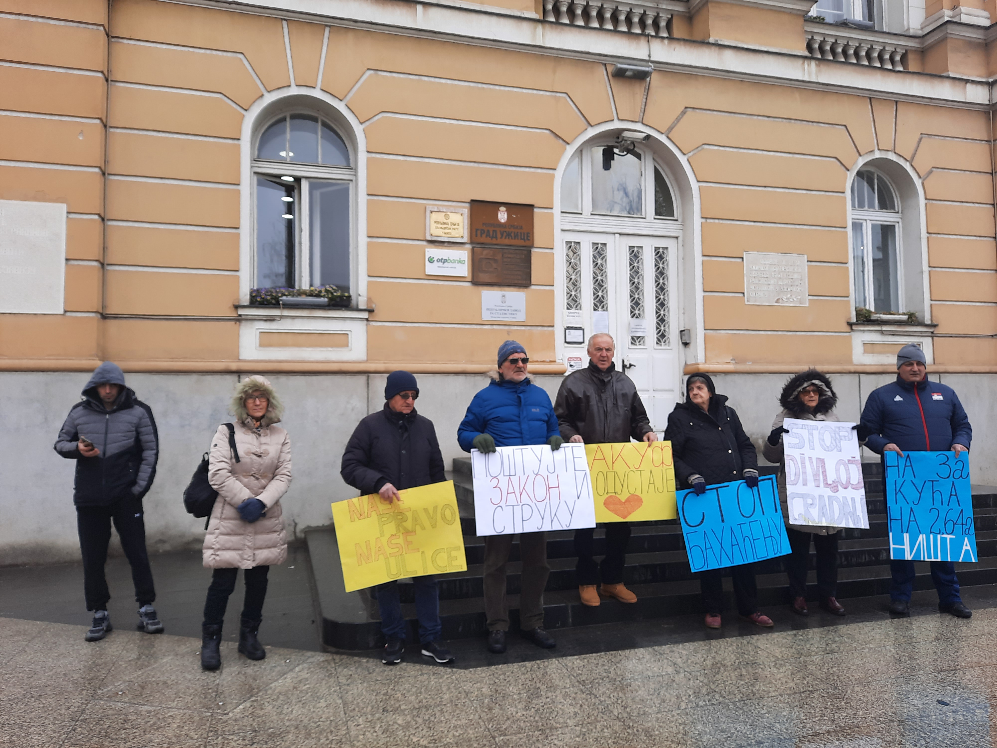 Prijepolje divlja gradnja mestani protest