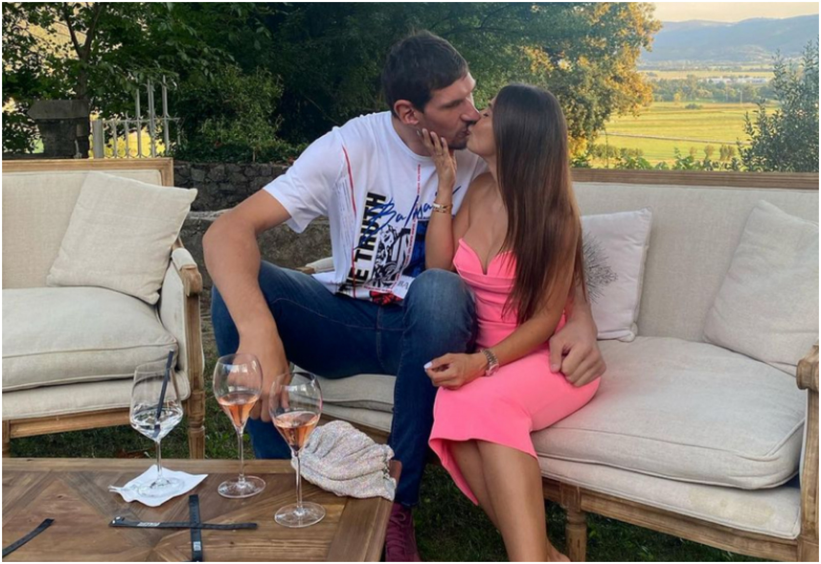 Boban Marjanović i Milica supruga žena