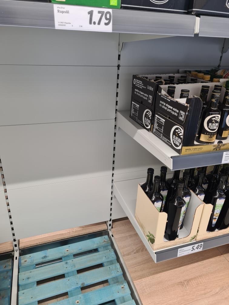 Cene u nemačkoj, prodavnica, rafovi, nemačka