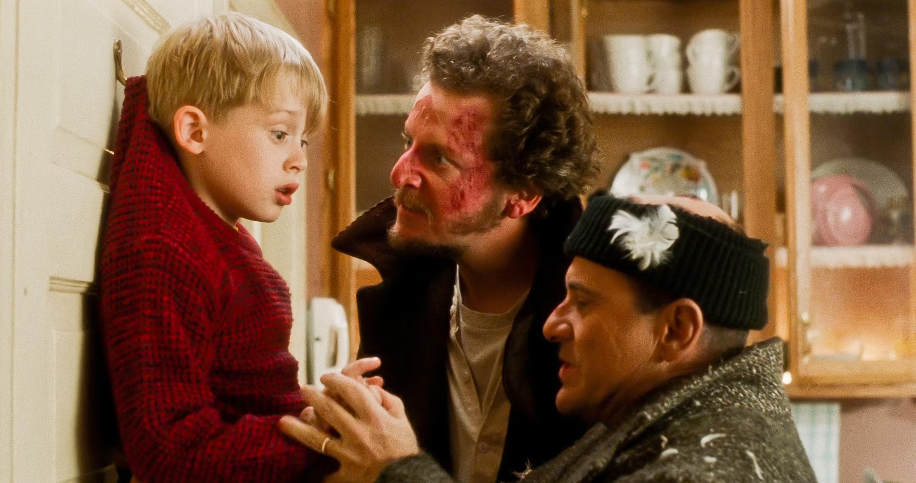 Macaulay Culkin , Joe Pesci and Daniel Stern