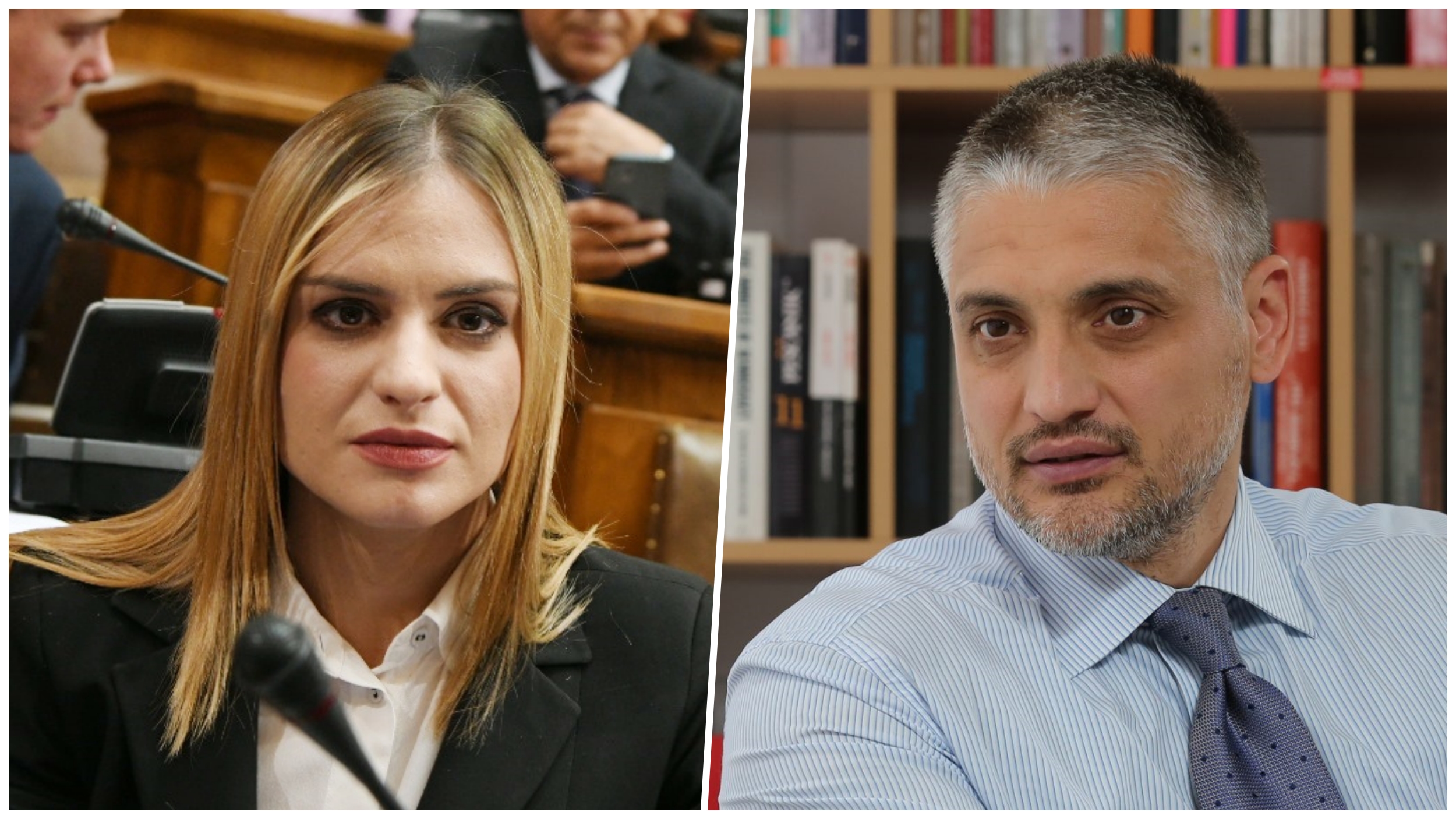Milica Đurđević Stamenkovski i Čedomir Jovanović Čeda