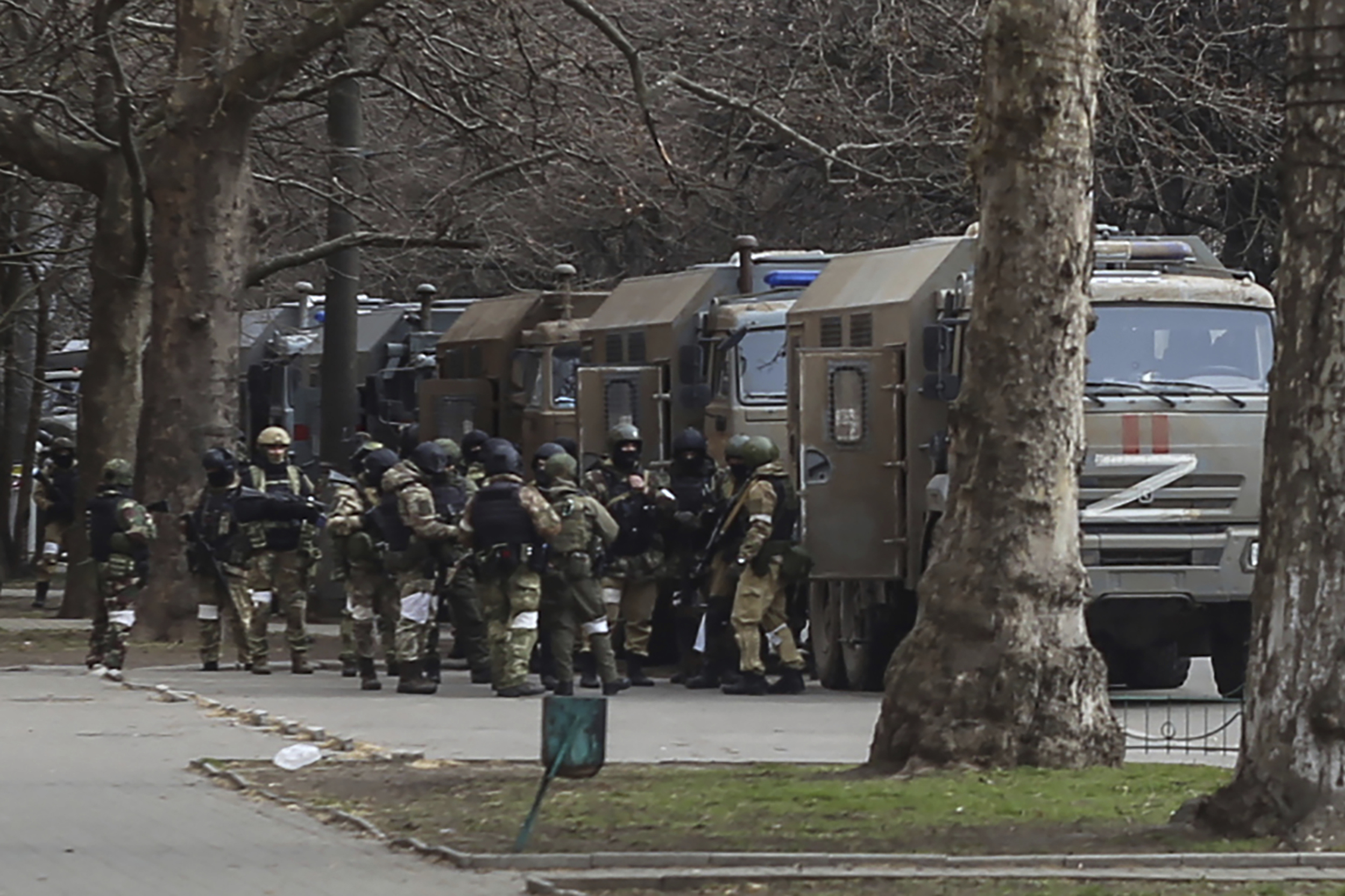 Russia Ukraine War Kherson Occupation