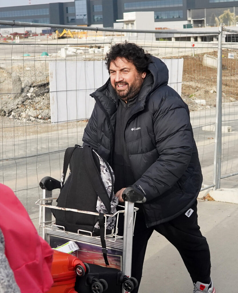 18, December, 2022, Belgrade -  Arrival in Belgrade at Nikola Tesla airport. Ivan Zeljkovic. Photo: Antonio Ahel/ATAImages
18, decembar, 2022, Beograd -  Dolazak u Beograd na aerodrom Nikola Tesla. Photo: Antonio Ahel/ATAImages