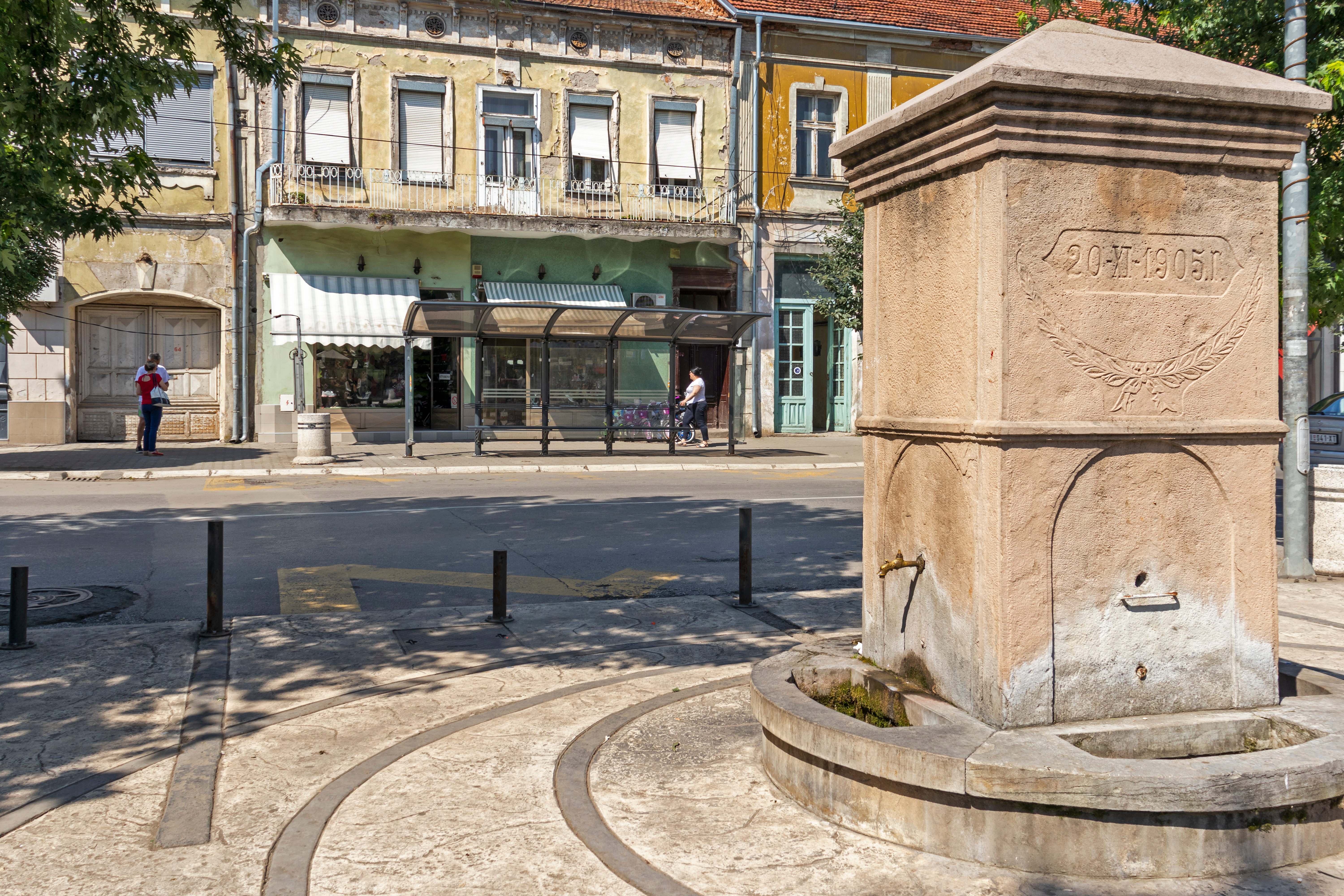 Pirot,,Serbia,-,June,15,,2019:,Typical,Street,And,Building