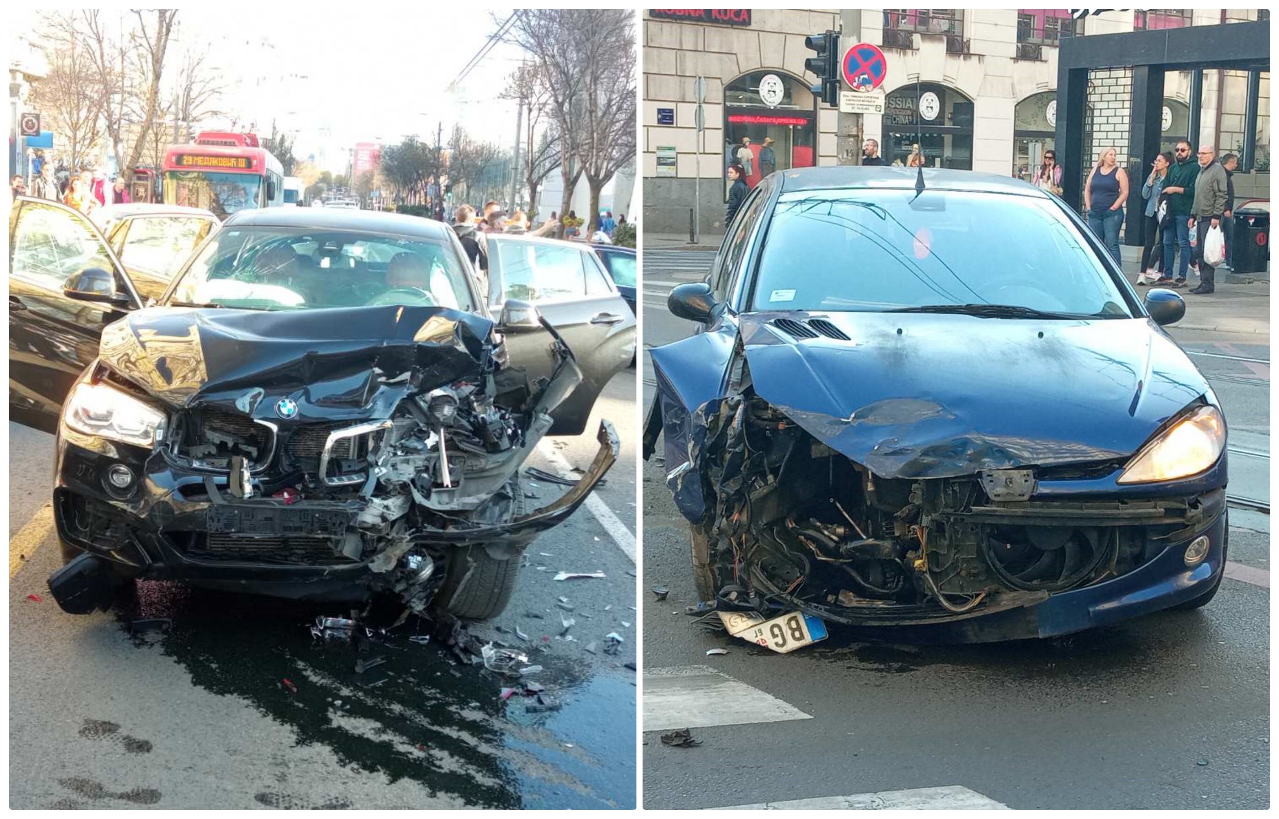 saobracajka kod skc saobracajna nezgoda