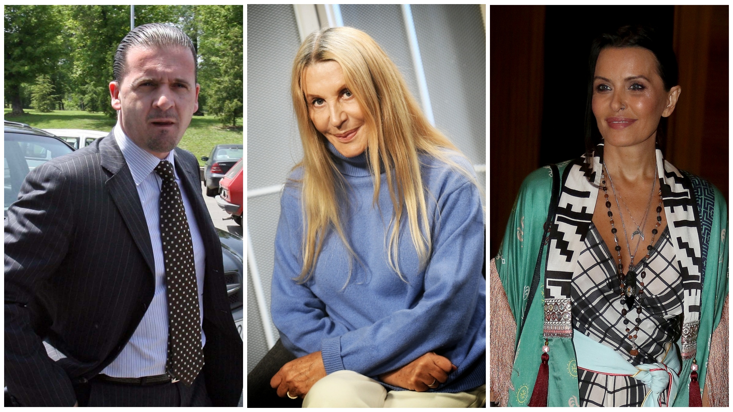 Kombo Elena Karaman, Predrag Mijatović i Verica Rakočević u sredini